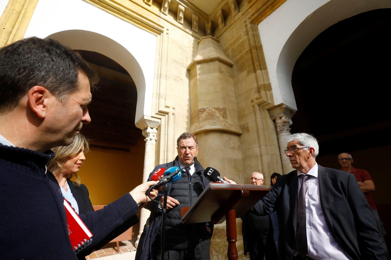 La restauración del machón nororiental de la Mezquita-Catedral, en imágenes