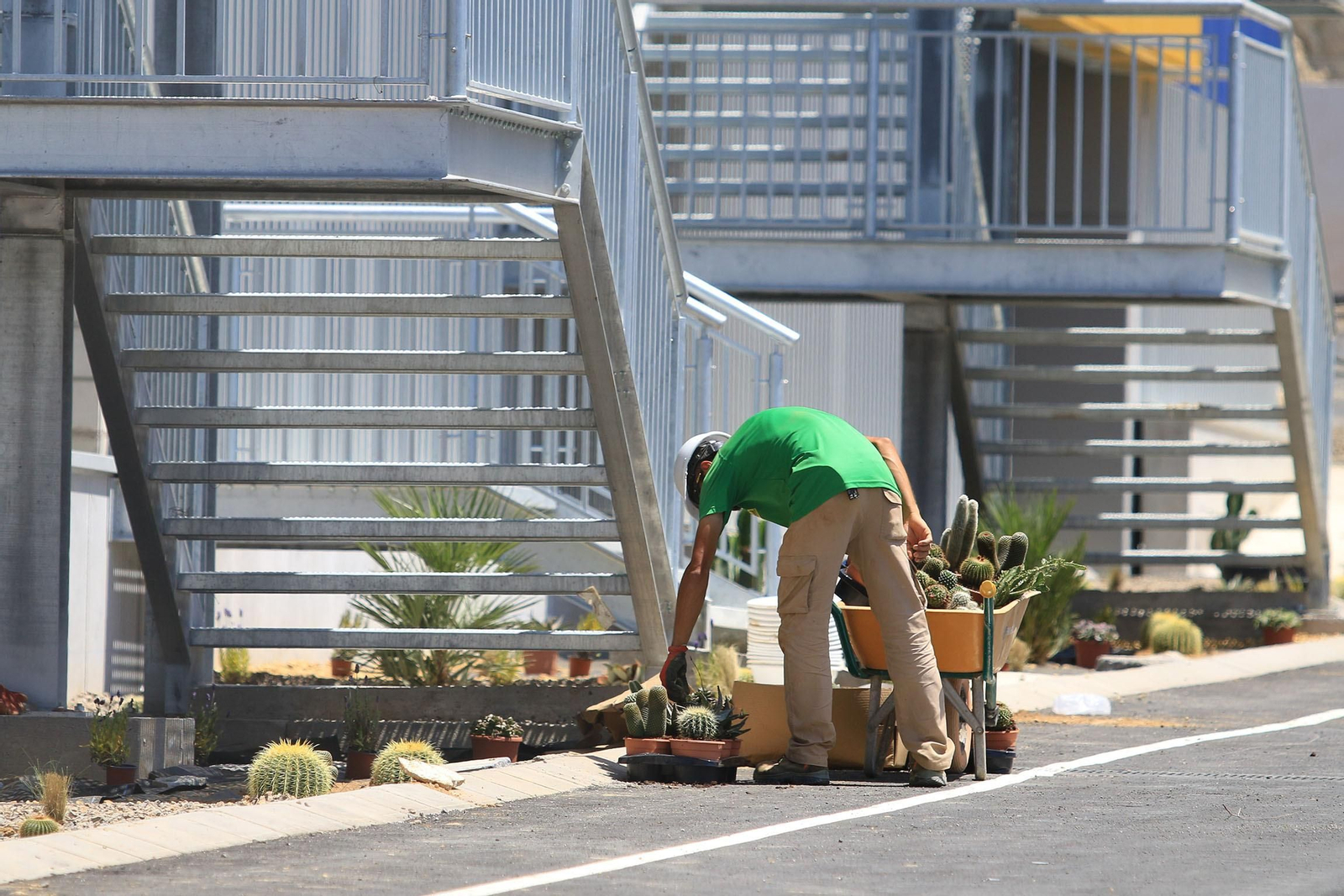 Últimos preparativos del Ikea antes de la inauguración