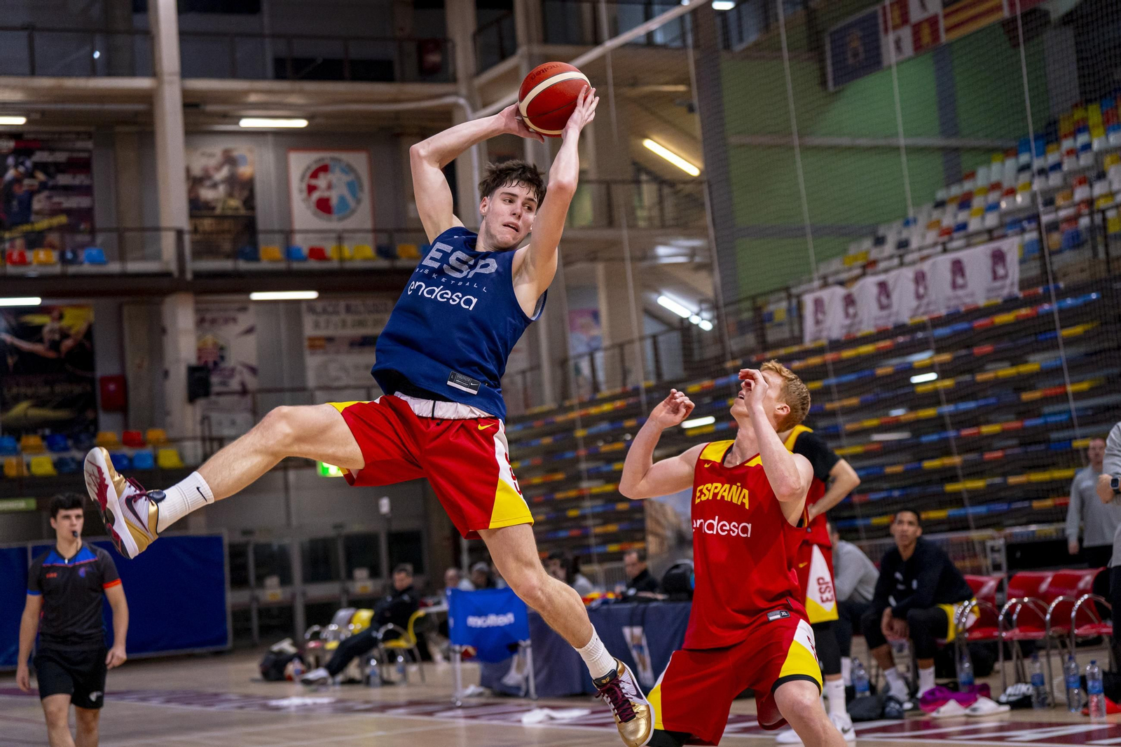 Mario Saint-Supéry, con Alberto Díaz.