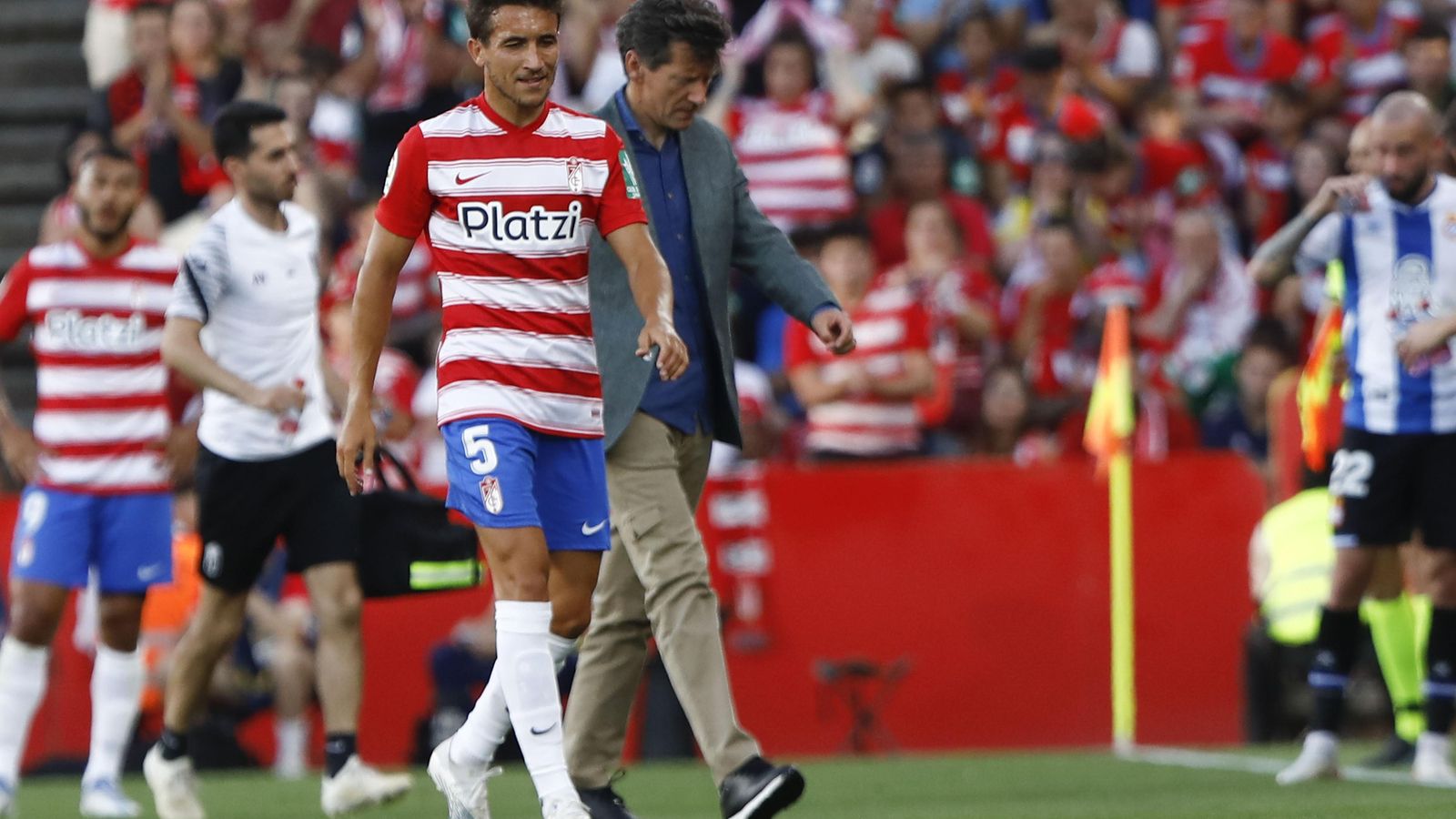 Luis Milla pudo disputar ante el Espanyol su último partido como rojiblanco.