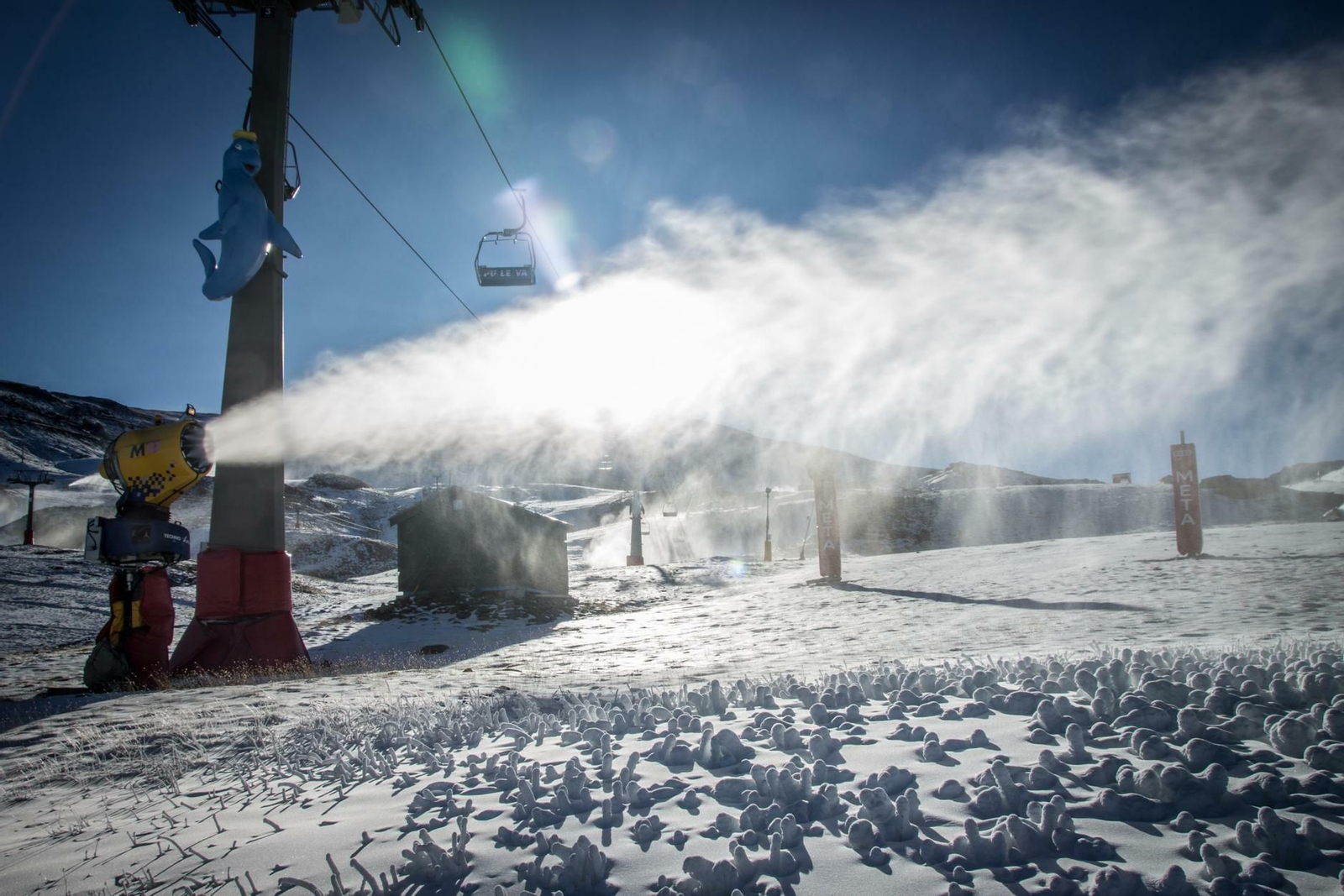 Sierra Nevada comprará 33 nuevos cañones de nieve.