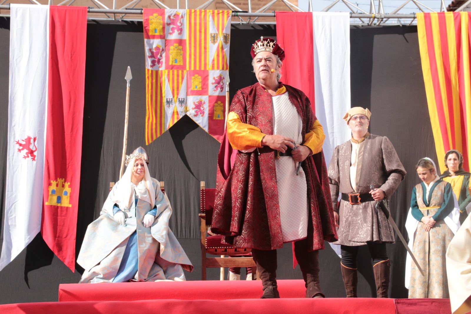 Los Reyes Católicos vuelven a Fiñana con la VIII Recreación Histórica