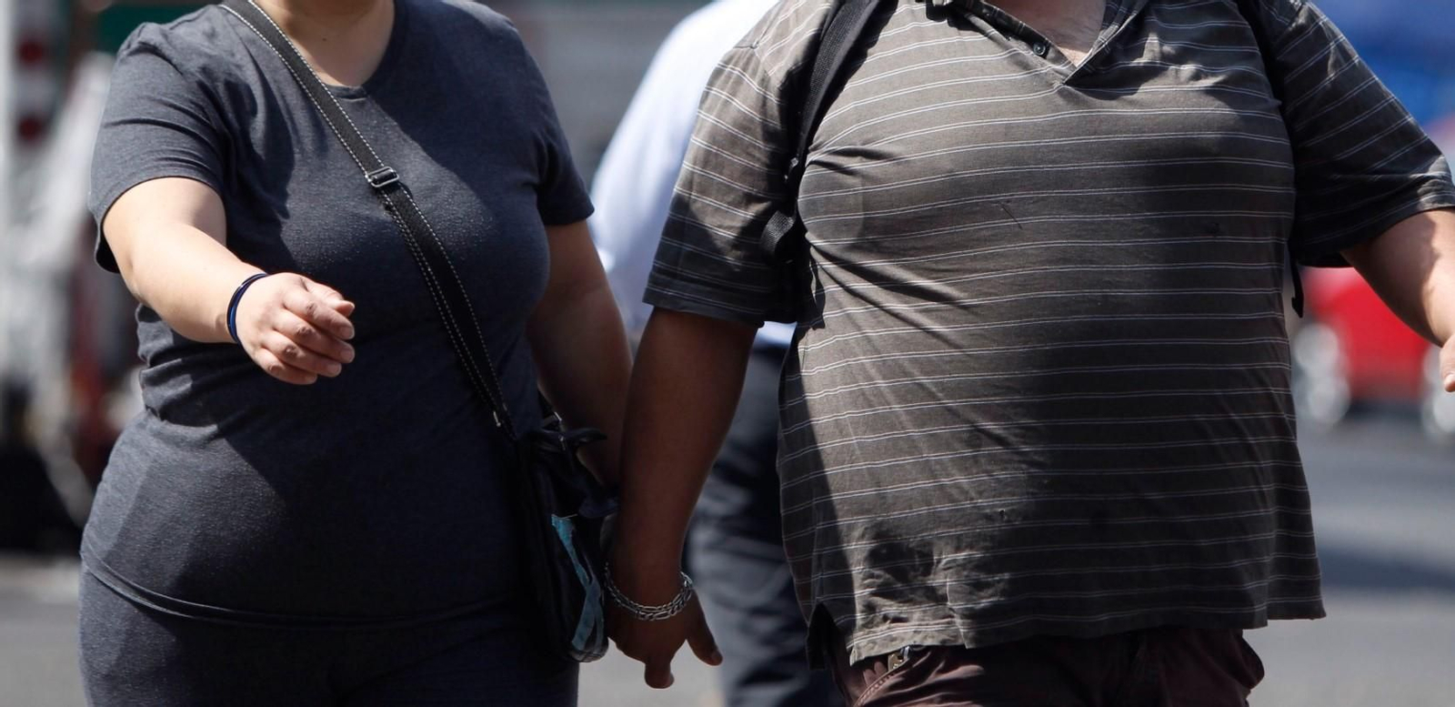 Personas con sobrepeso.