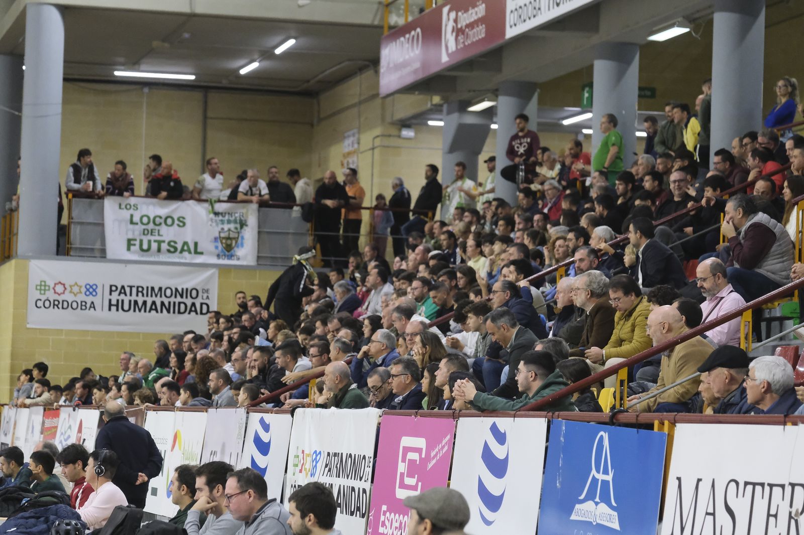 Las imágenes del empate entre el Córdoba Patrimonio y ElPozo Murcia en Vista Alegre