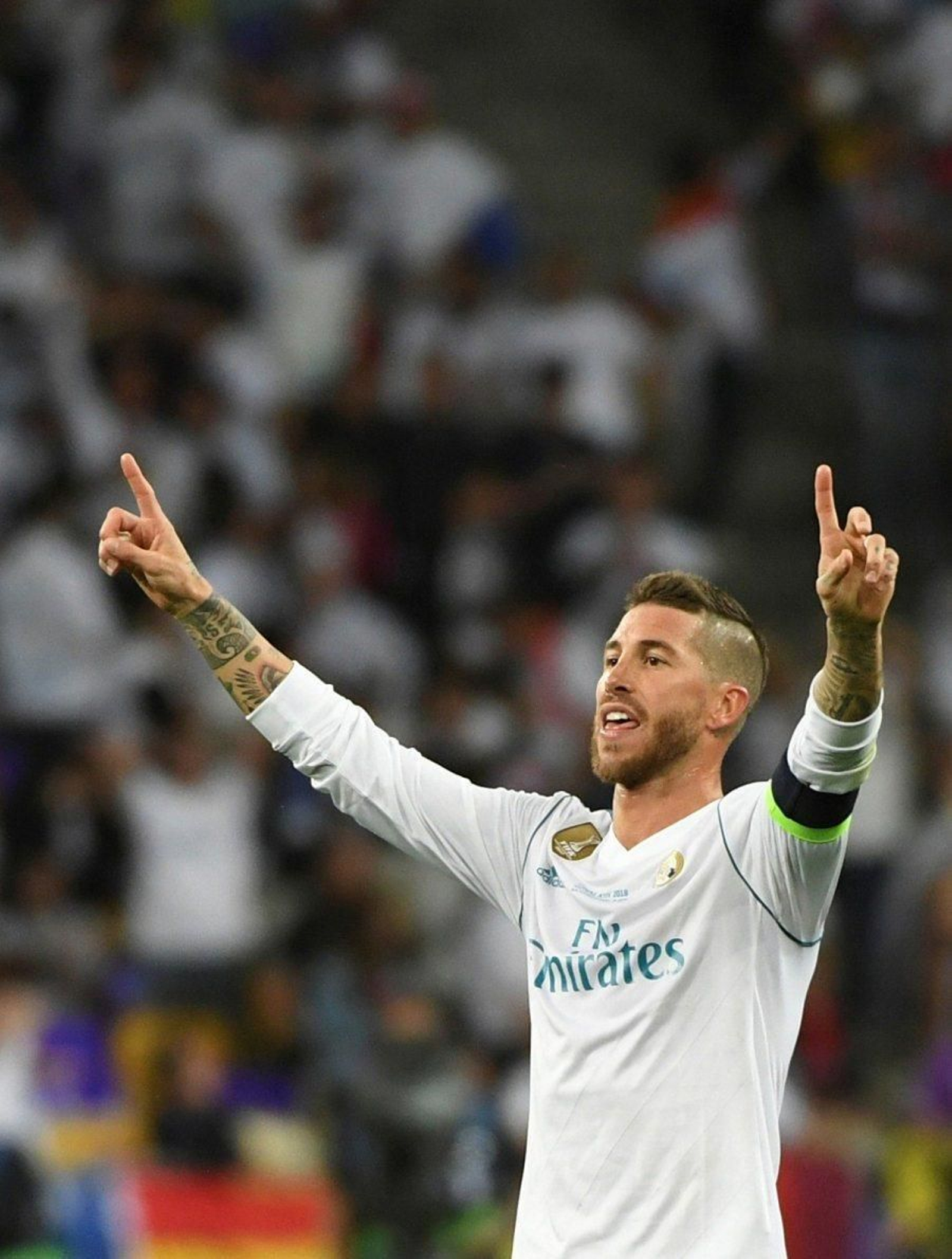 Las imágenes de la final de la Champions en Kiev