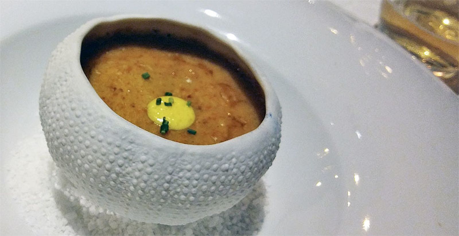 El erizo gratinado de El Gallinero de Sandra