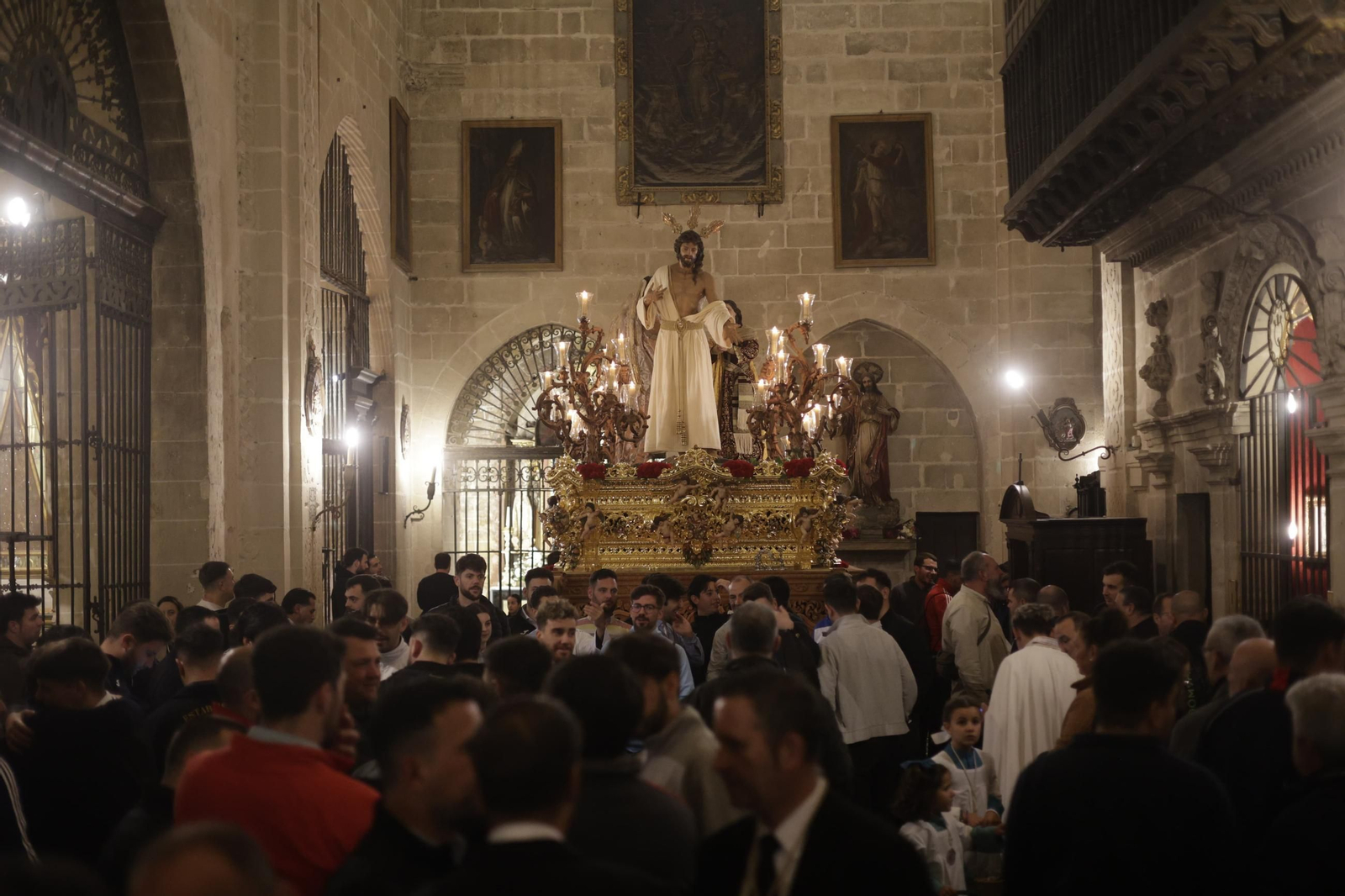 La imagen del Resucitado, la pasada Semana Santa en la Basílica. La imagen del Resucitado, la pasada Semana Santa en la Basílica.