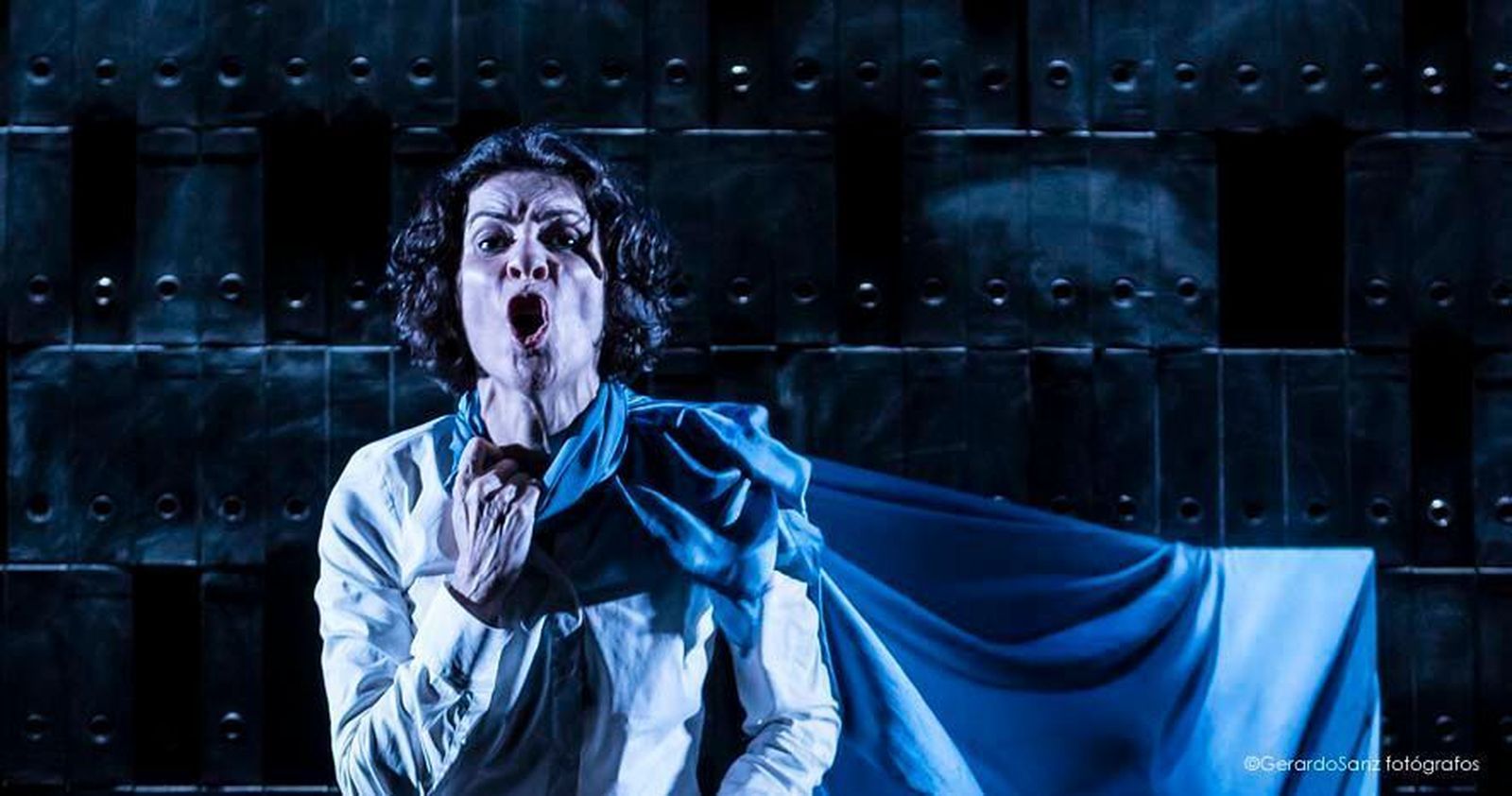 Gema Matarranz en una escena de 'Lorca, la correspondencia personal'.