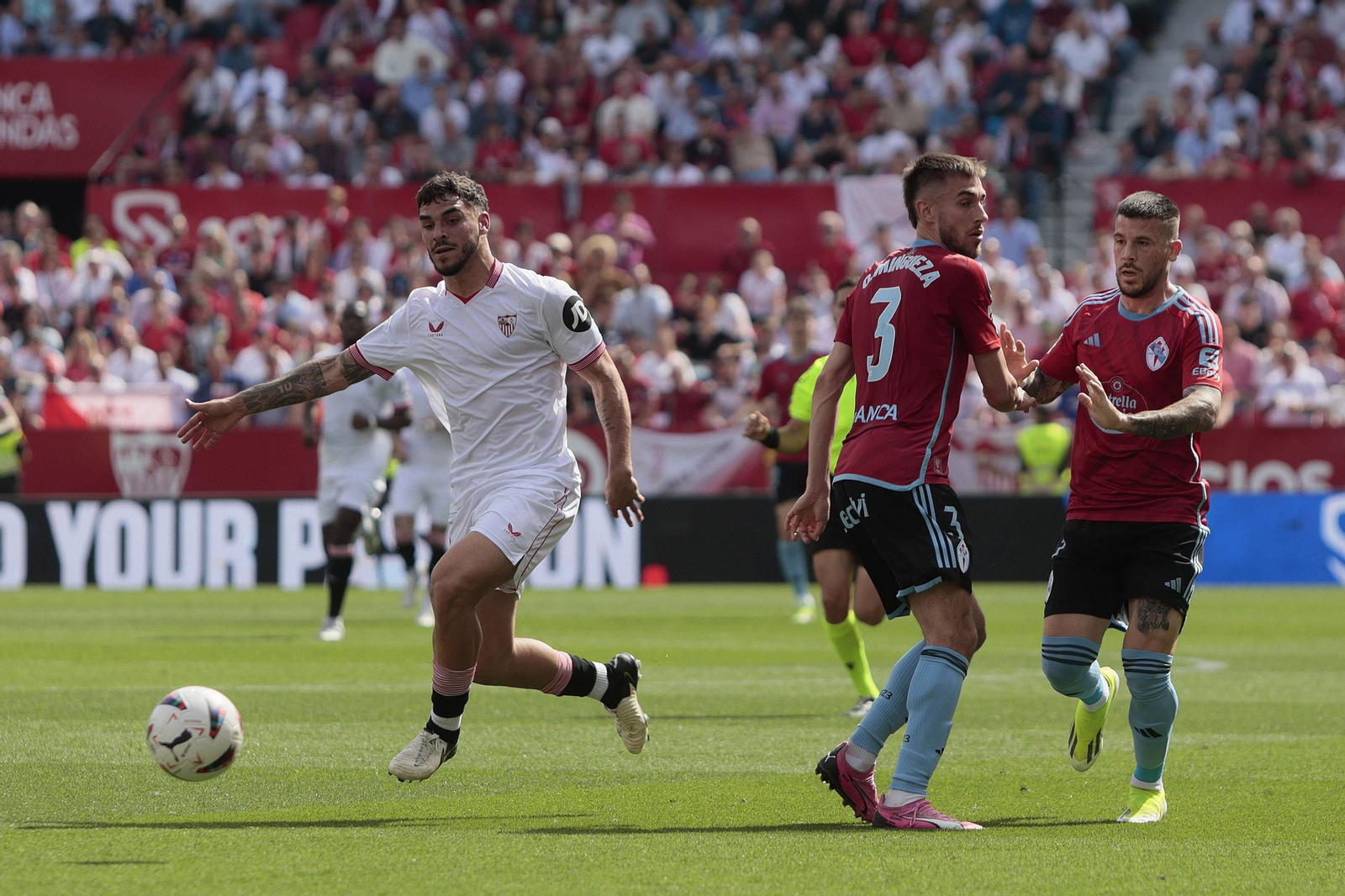 Las imágenes del Sevilla - Celta
