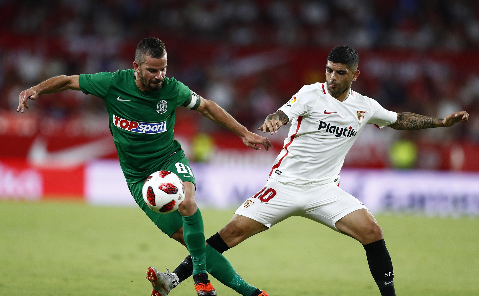 Las imágenes del Sevilla FC-Zalgiris