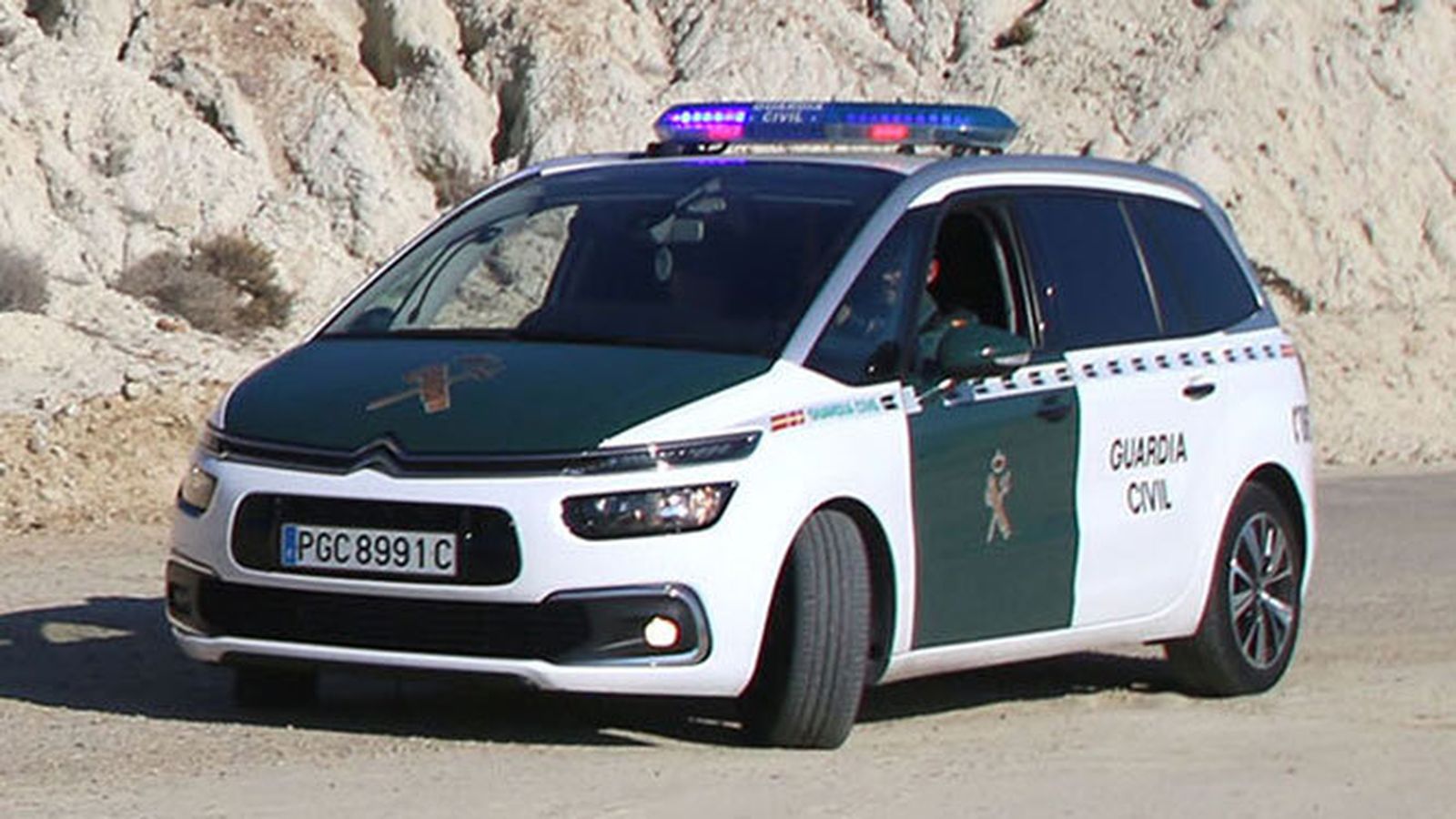 Un coche de la Guardia Civil.