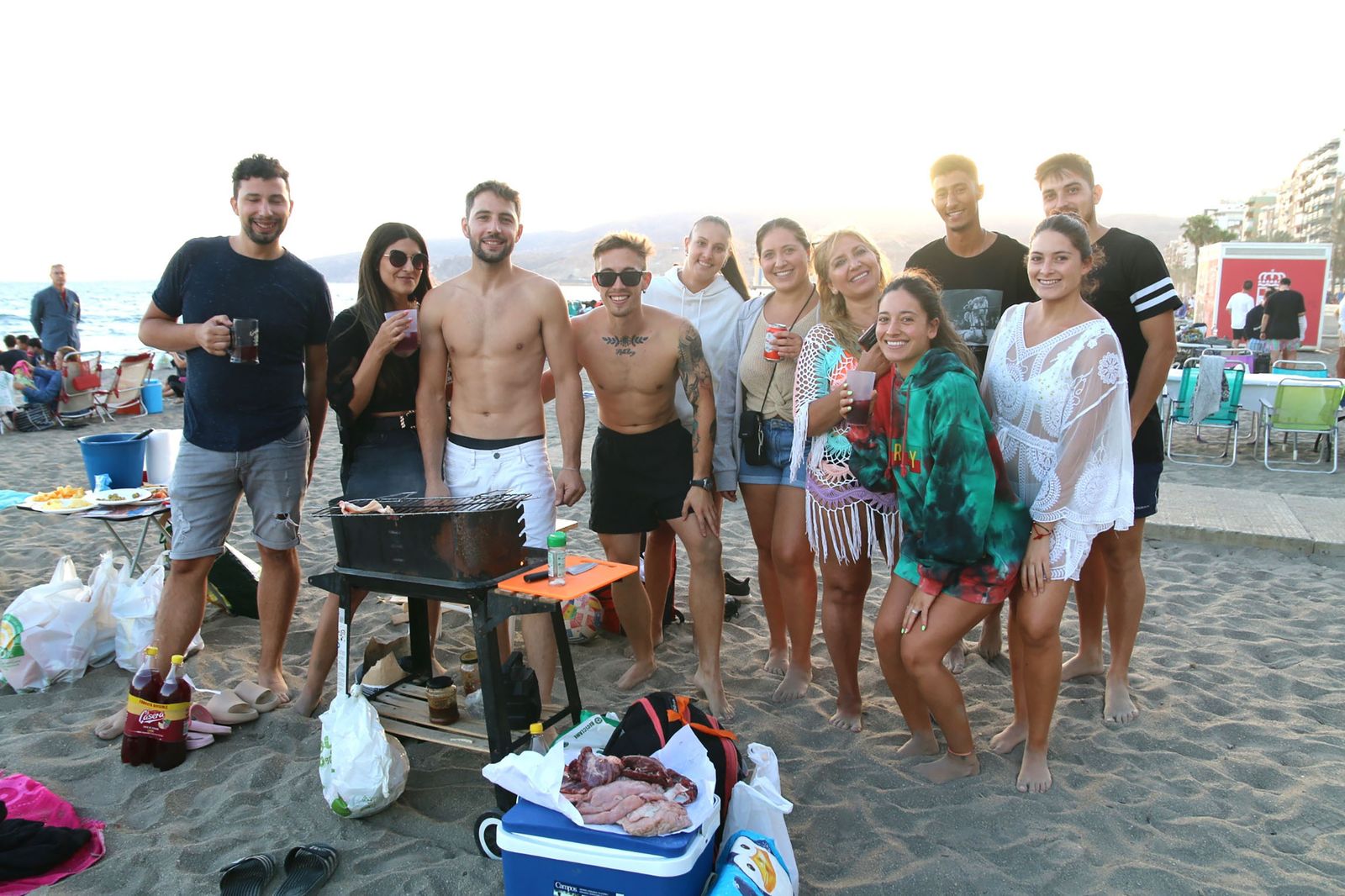 Fotogalería de los preparativos de la noche de San Juan