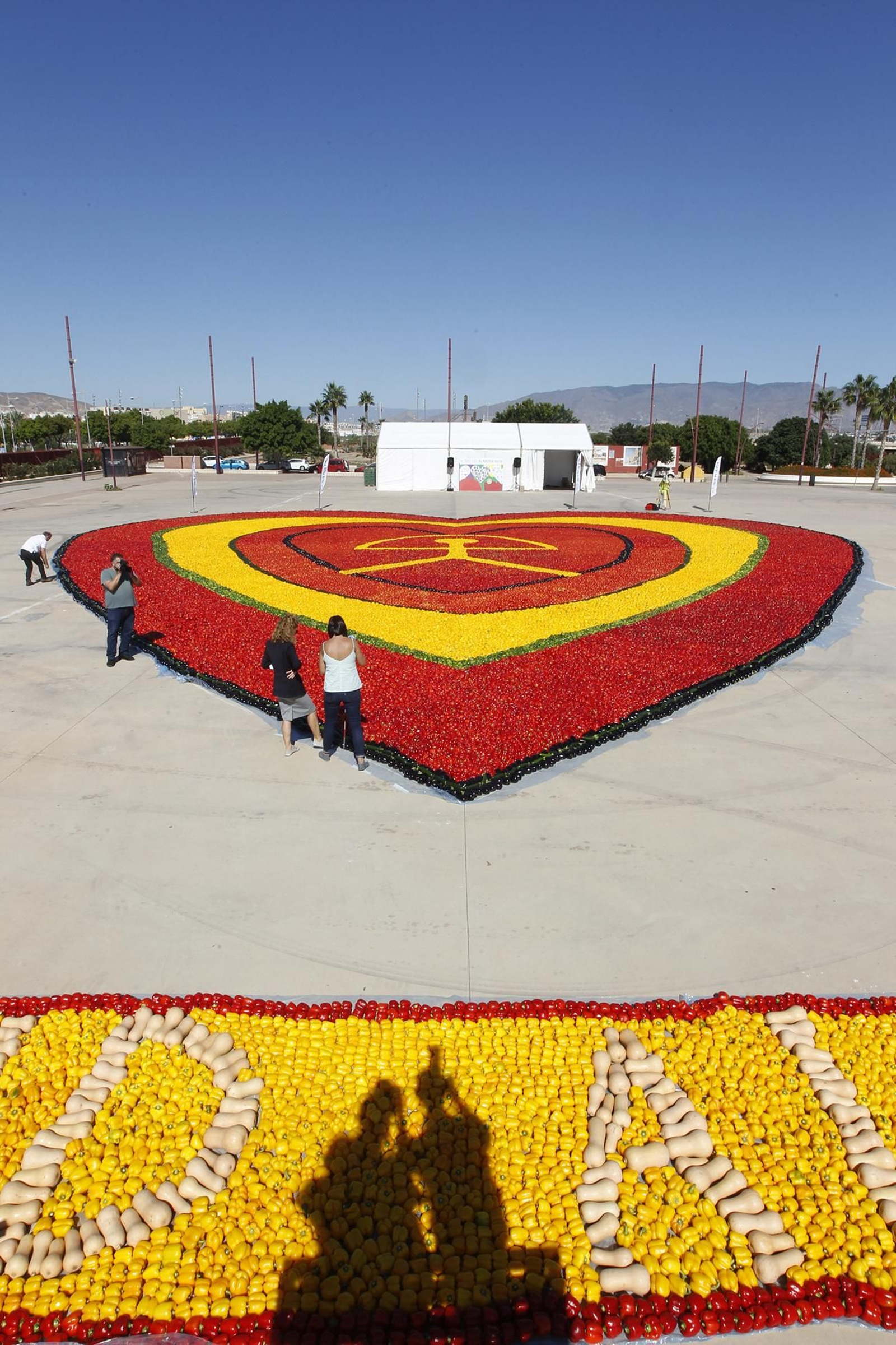 Fotogalería Récord Guinness Corazón Hortalizas Almería