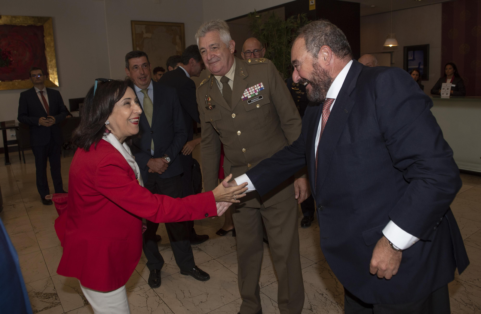 Las imágenes del Foro Joly con la Ministra de Defensa, Margarita Robles