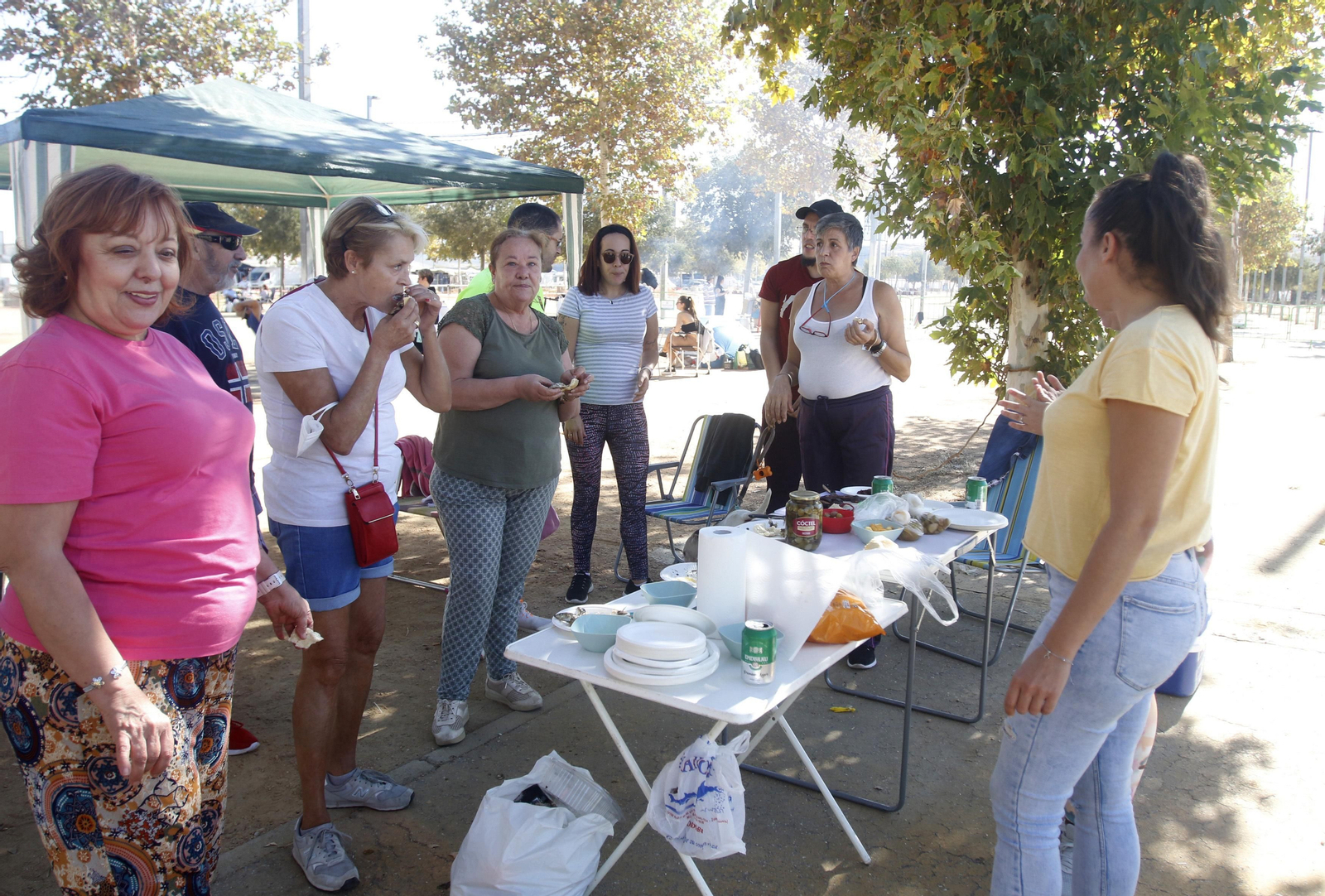Los peroles por San Rafael, en fotografías