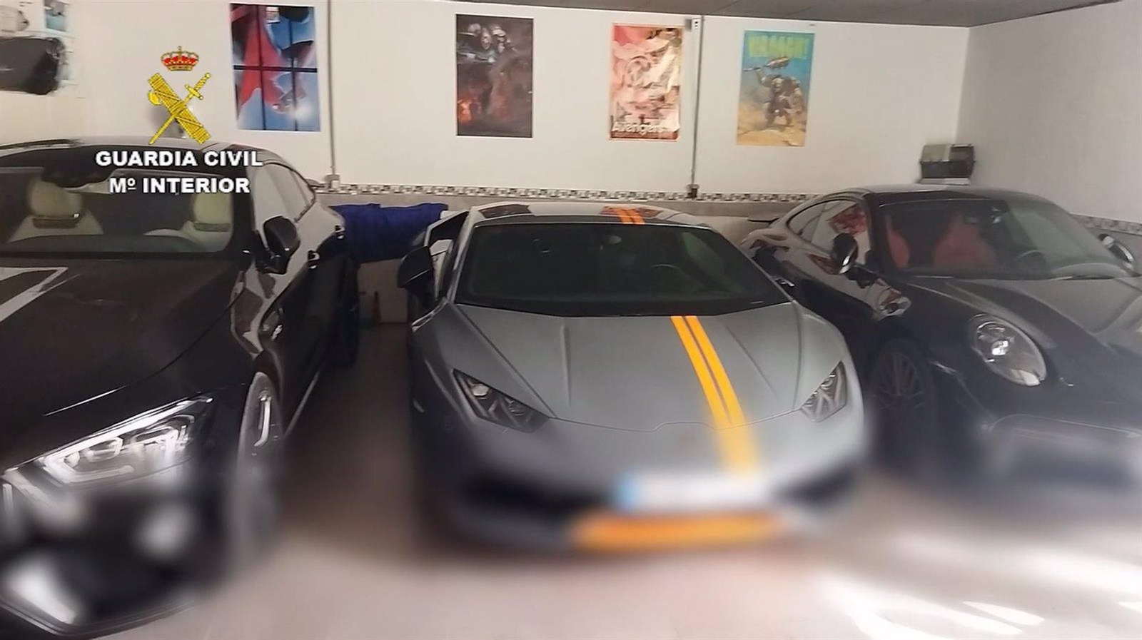 Los vehículos de lujo de esta operación