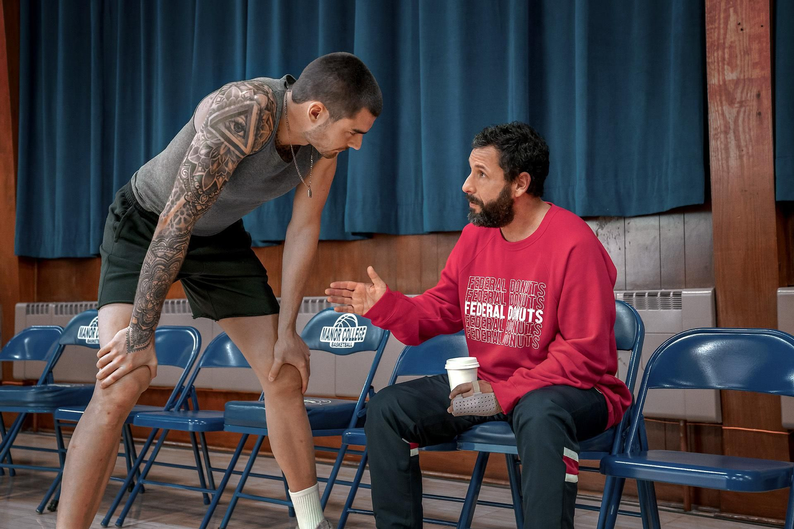 Imágenes de 'Garra', con Adam Sandler y Juancho Hernangómez