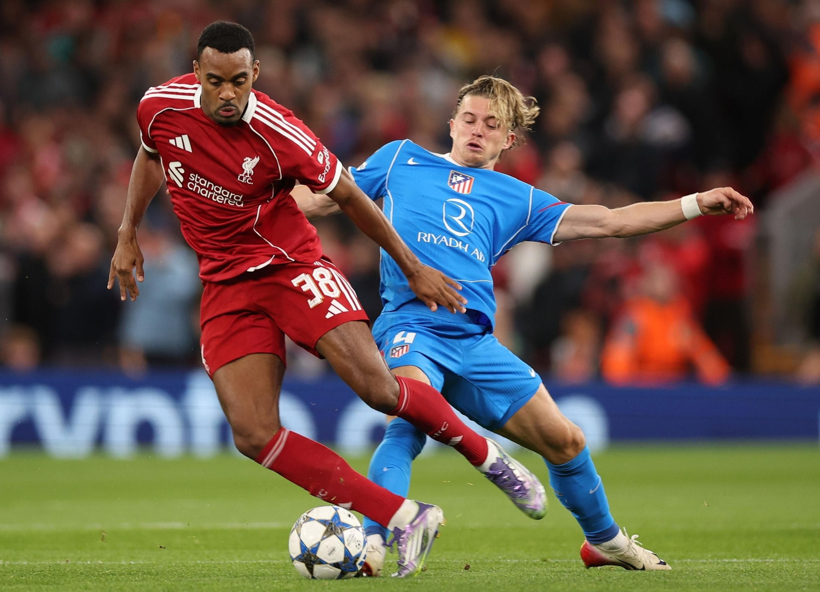 Las fotos del Liverpool - Atlético de Madrid