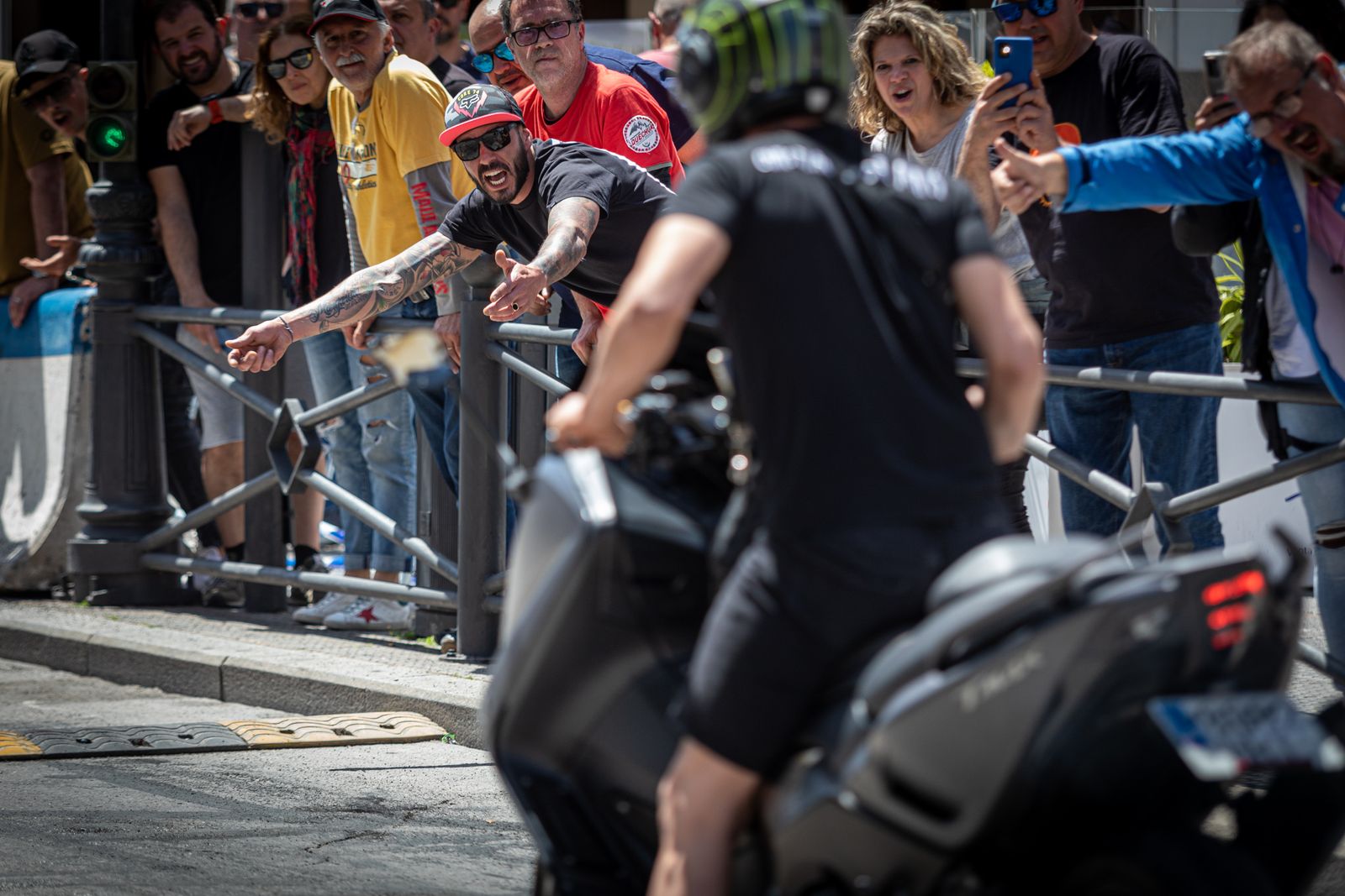 Imágenes de la motorada en El Puerto