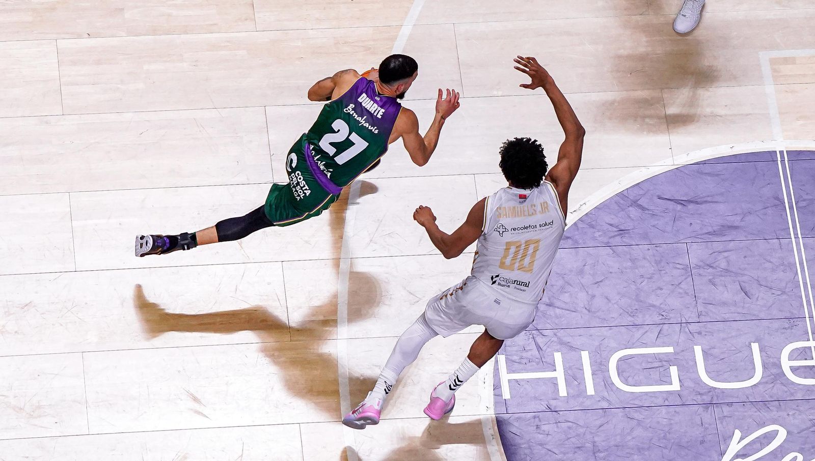 El Unicaja-San Pablo Burgos, en fotos