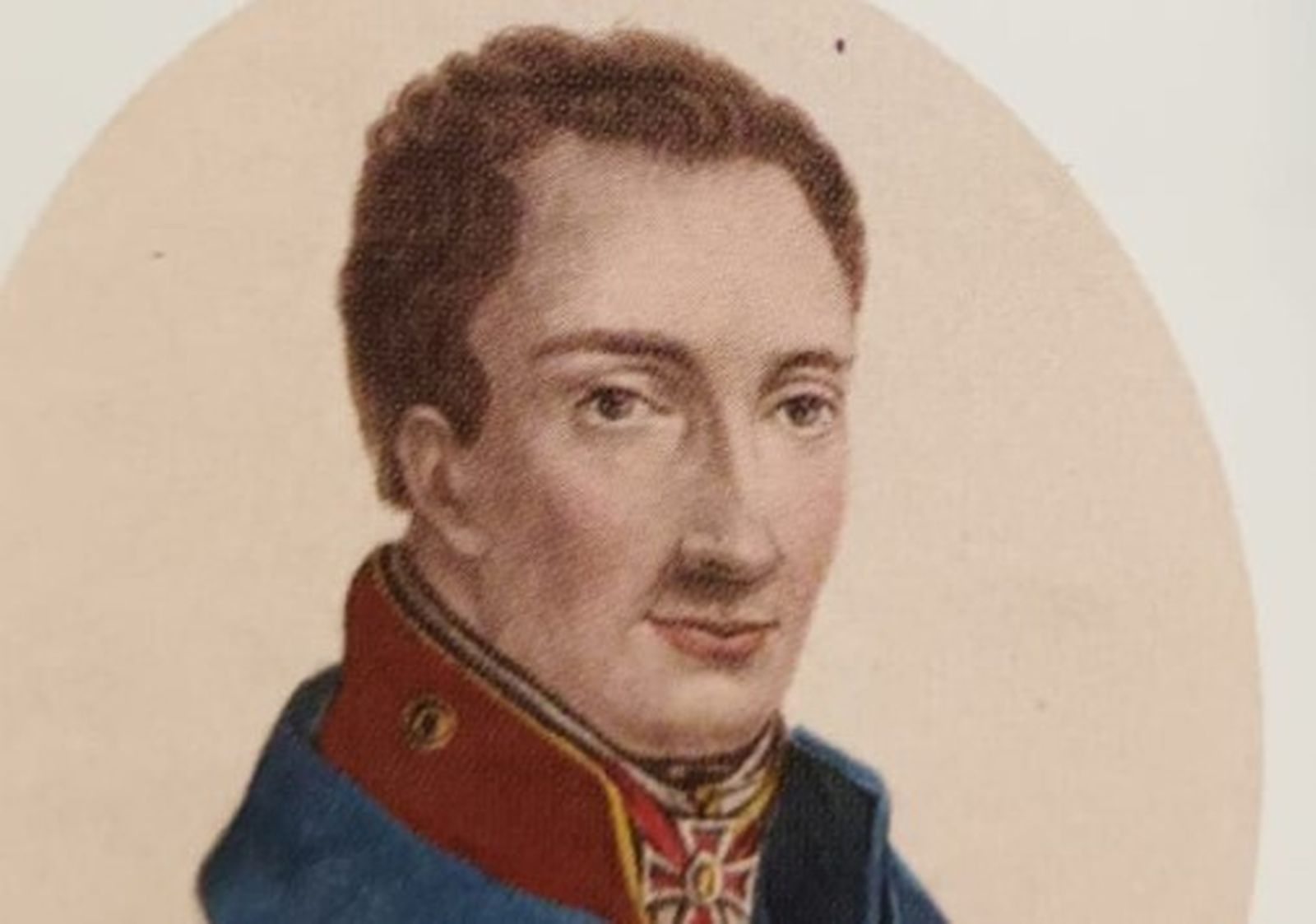 Retrato del general británico Wilson.
