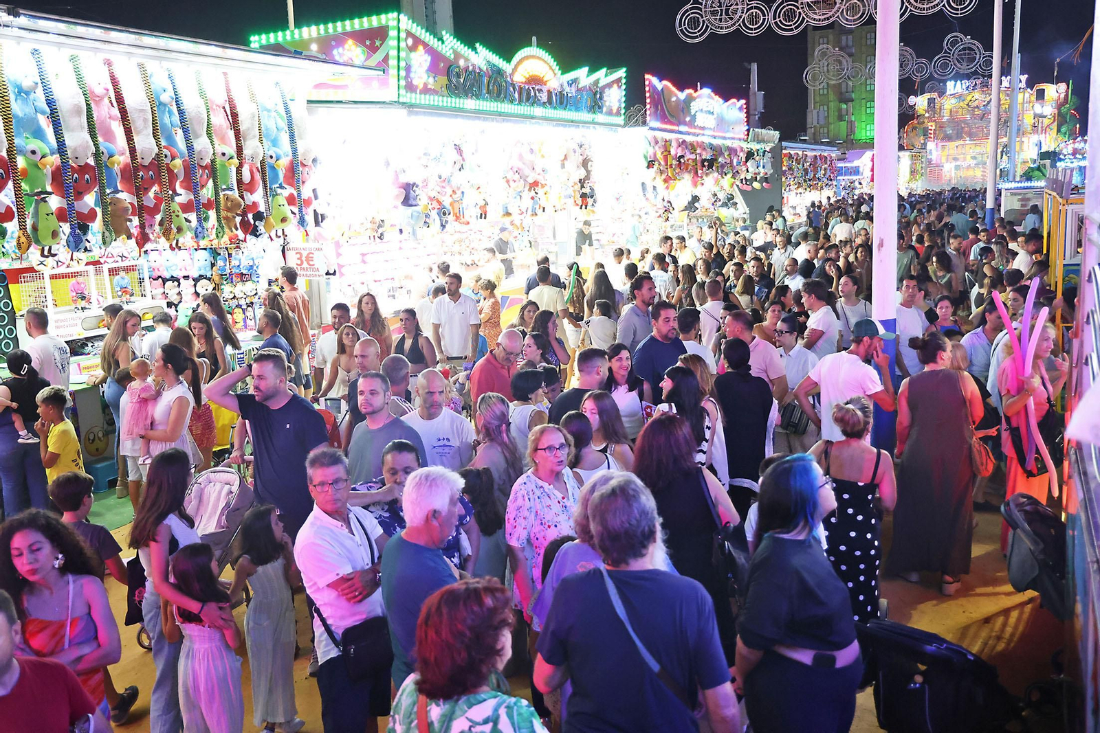 Colombinas 2025: Imágenes del ambiente en las Fiestas Colombinas con el Día del Niño