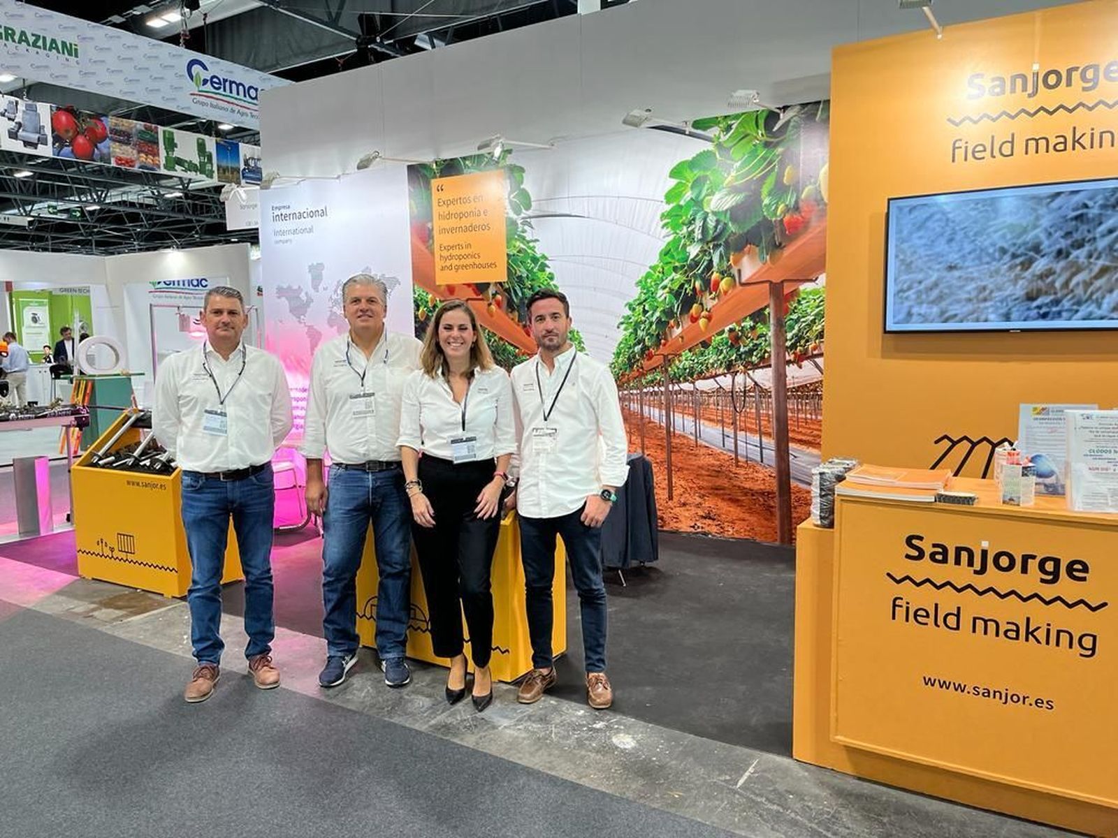 Técnicas San Jorge muestra su apuesta por la tecnología en Fruit Attraction