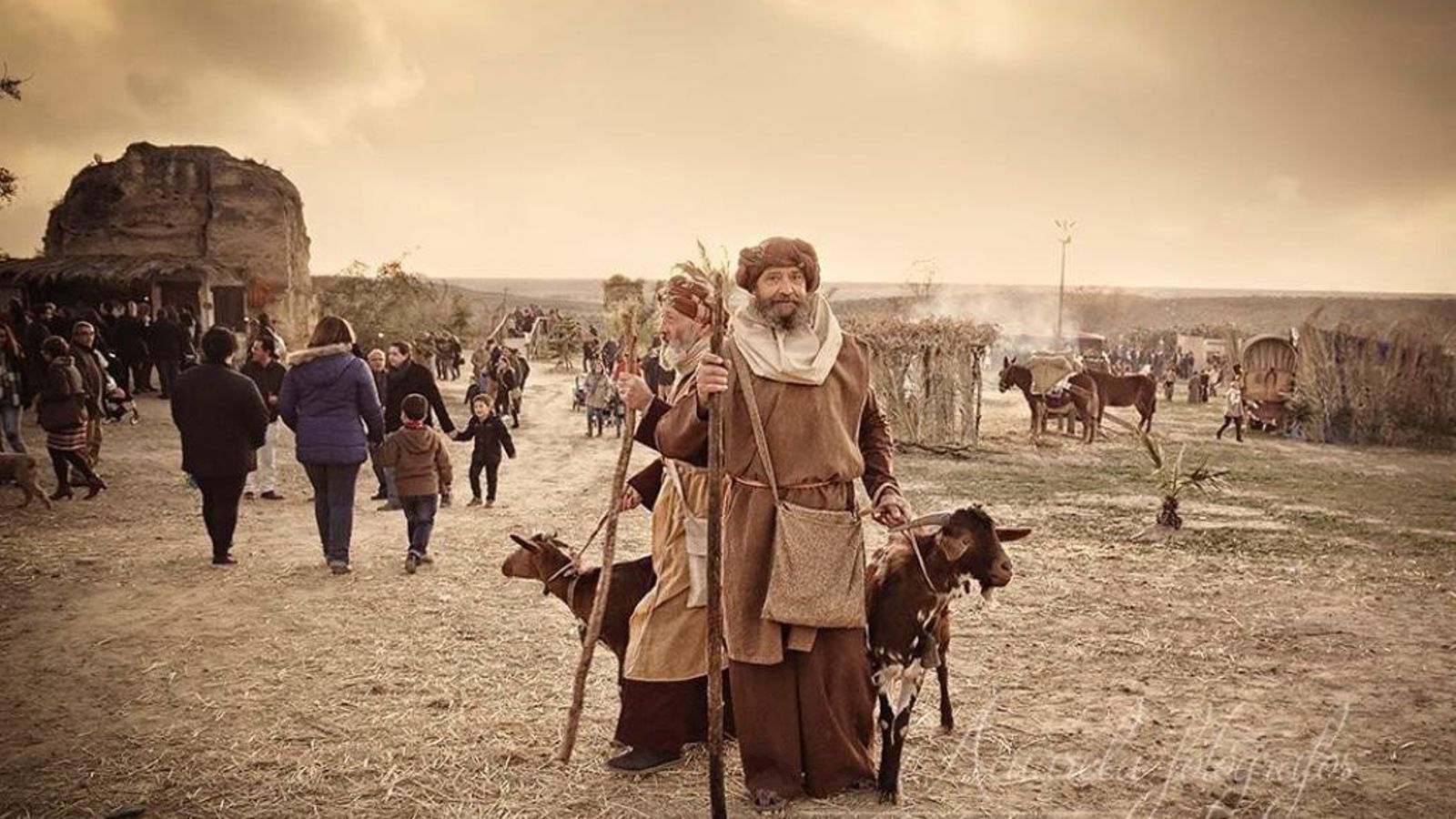 Belén viviente de Sanlúcar la Mayor (Sevilla)