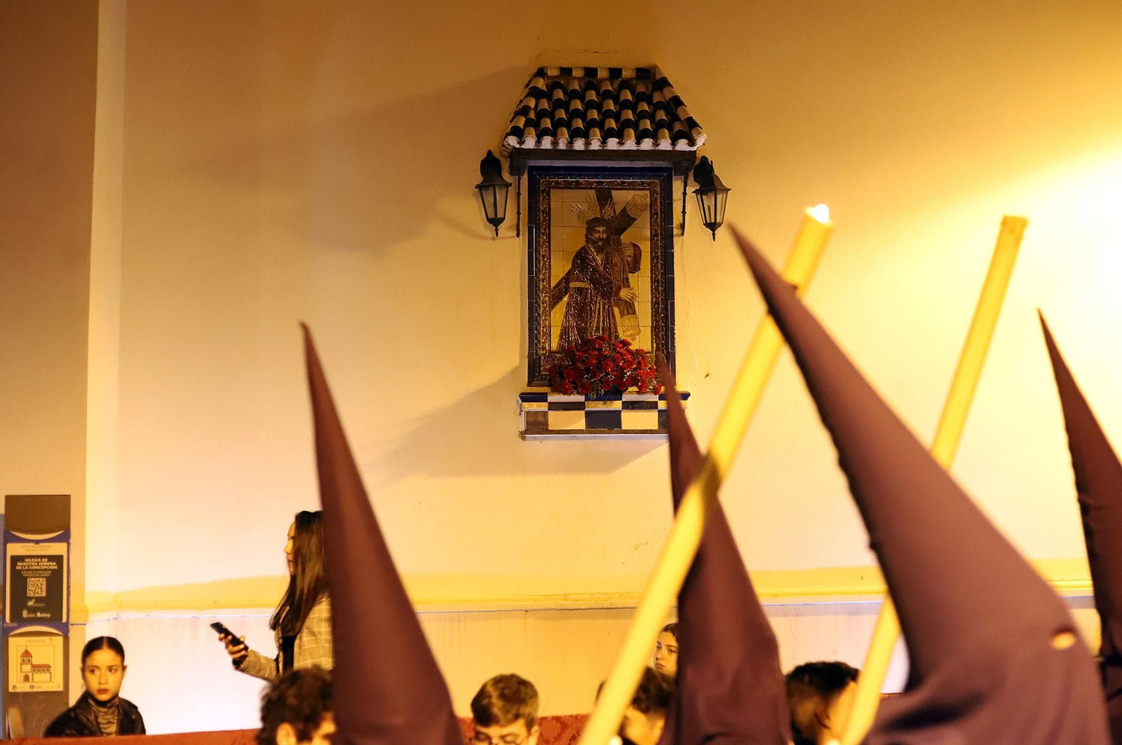 Imágenes del Nazareno en la madrugá de Huelva