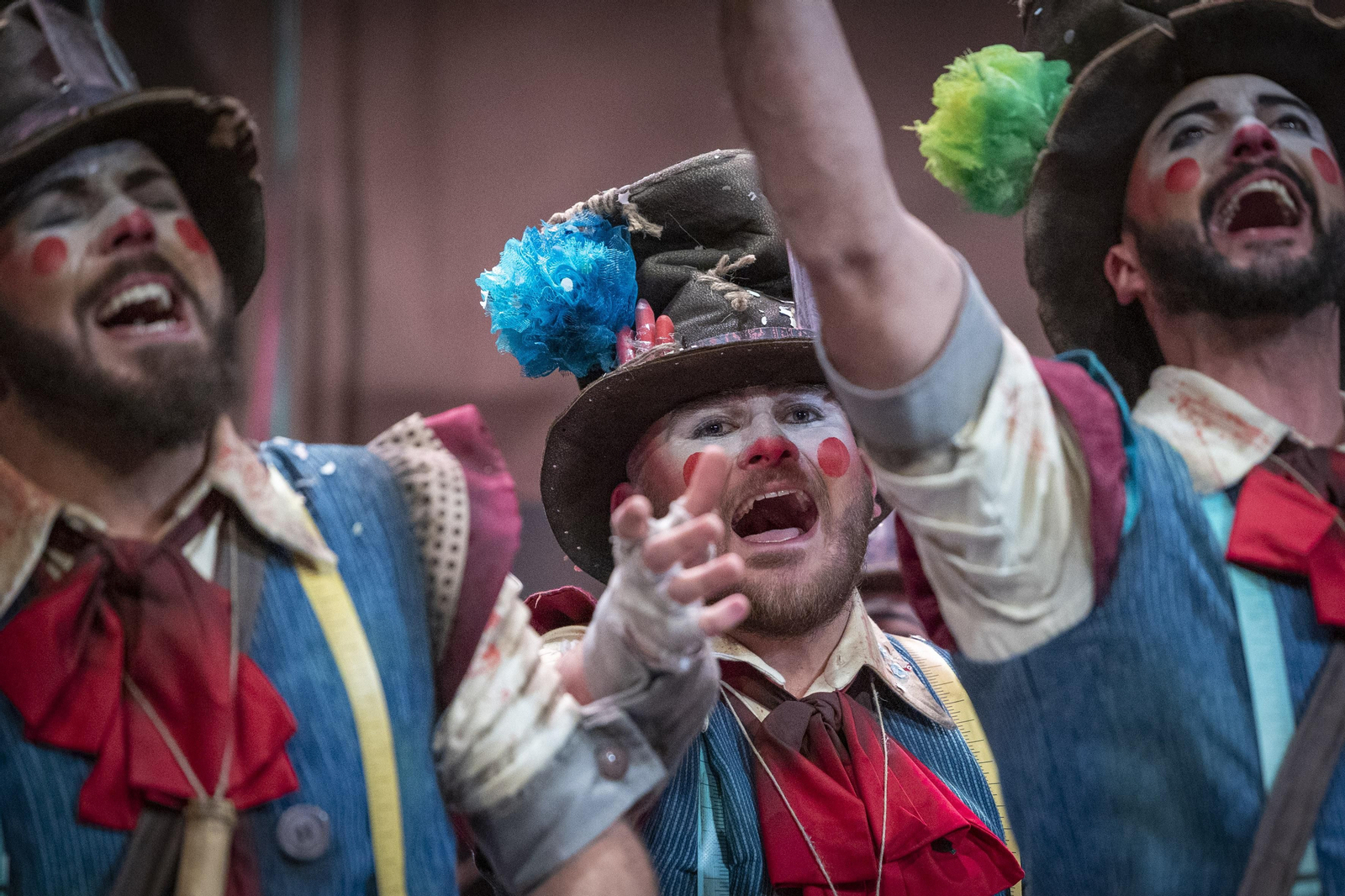 Comparsa 'Los colaores, una comparsa de toda la vida'