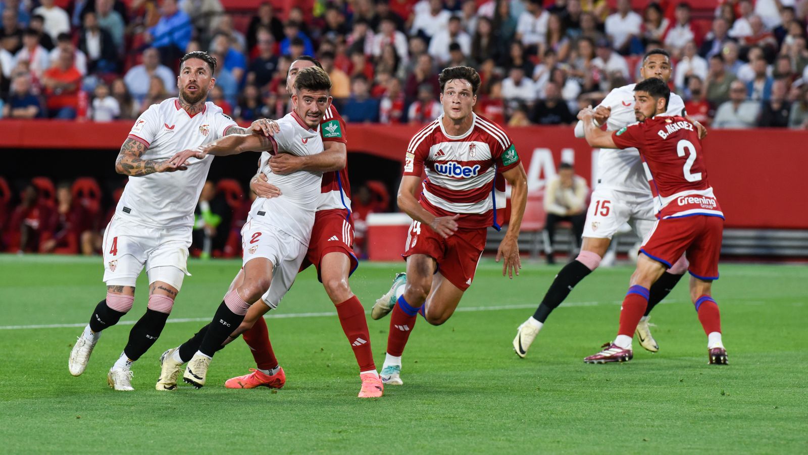 Las imágenes del Sevilla FC - Granada CF