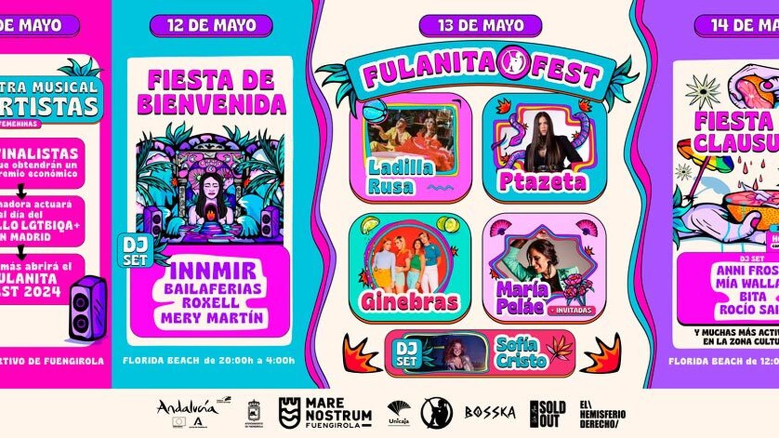 Programación de Fulanita Fest 2023.