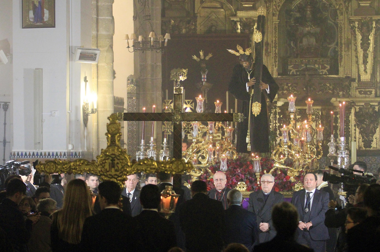 Imágenes del Vía Crucis Oficial de la Semana Santa presidido por el Señor de Pasión