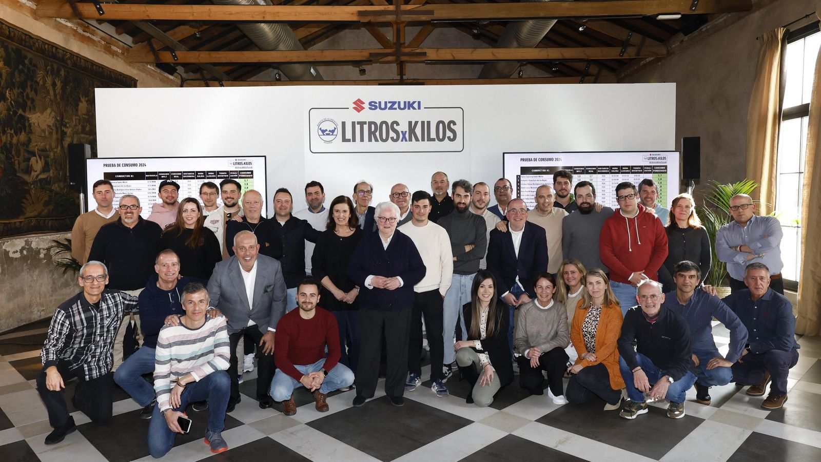 El reto que propone Suzuki permite convertir los litros que rebajan los periodistas del Motor sobre los consumos homologados en kilos de alimentos que la marca dona para los más necesitados.