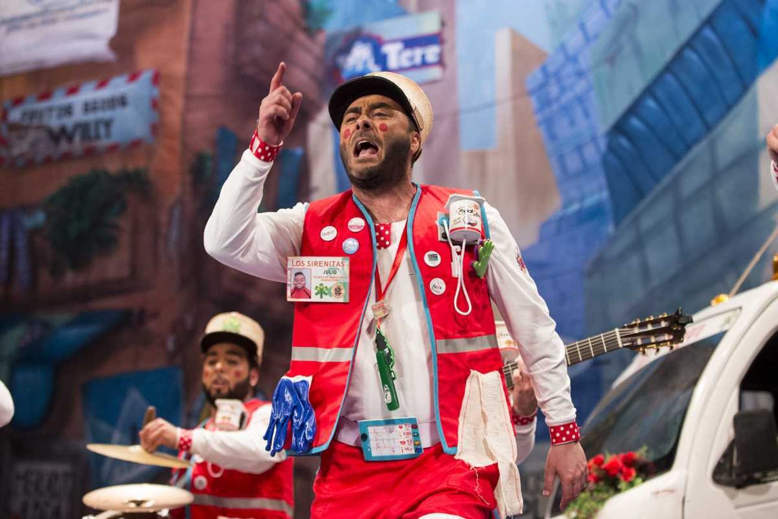 Las imágenes de la decimoquinta función clasificatoria