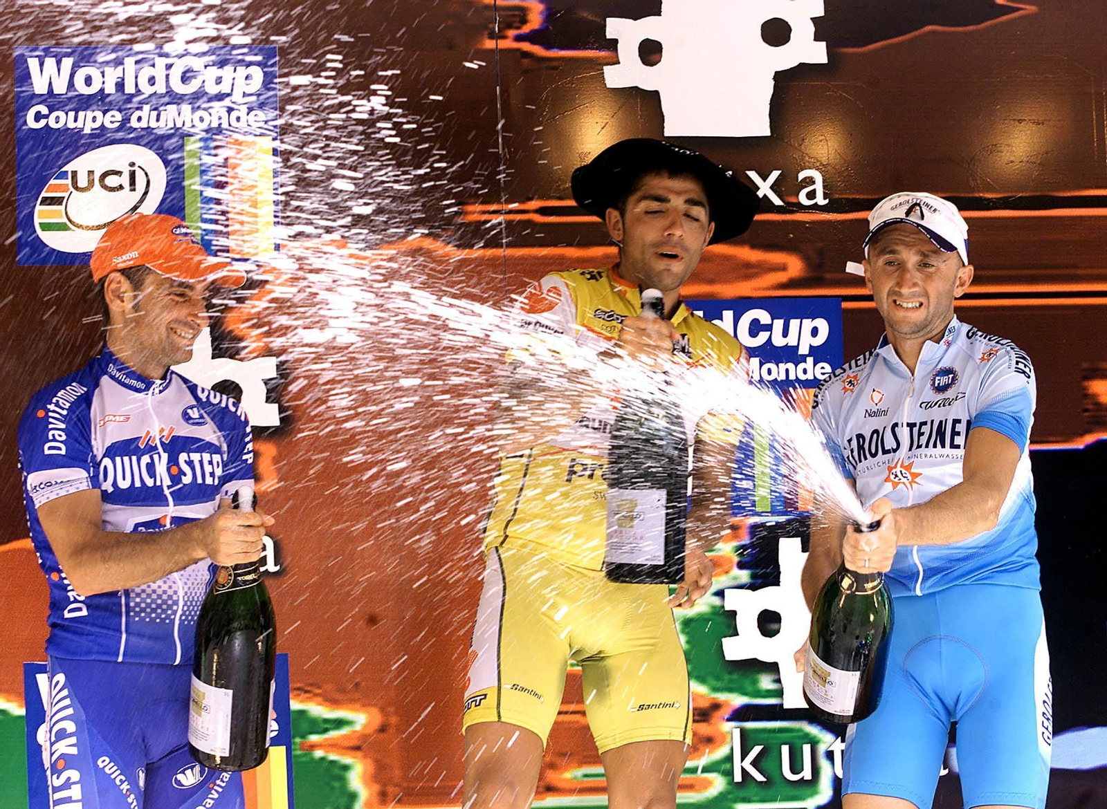 La carrera de Davide Rebellin, en imágenes