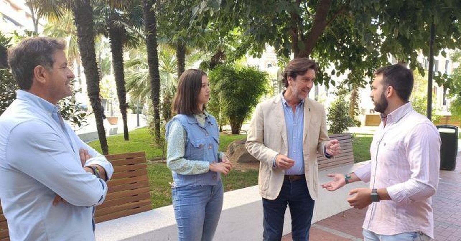 Comparecencia de  Enrique Gaviño y Javier Huete,