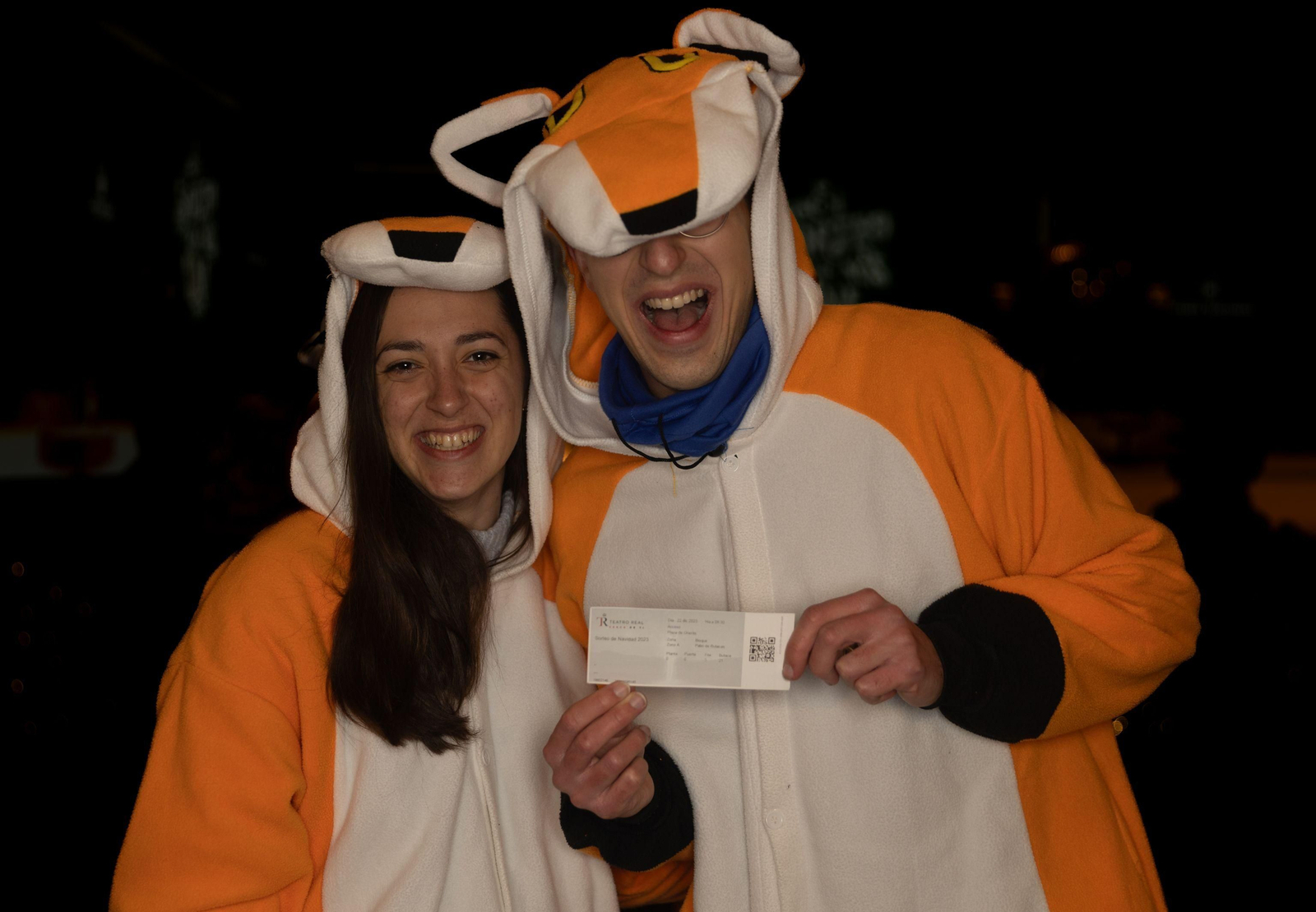 Los disfraces más curiosos del Sorteo de la Lotería de Navidad