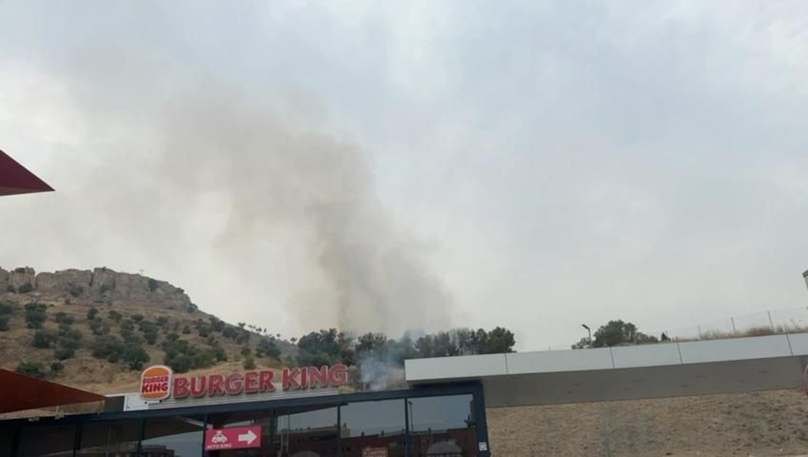 Sobresalto en Monte Coronado por un nuevo incendio