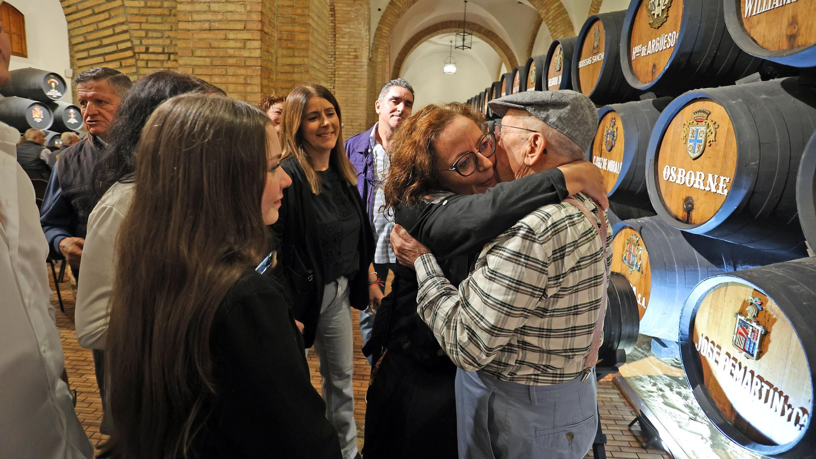 Imágenes de la presentación del libro y homenaje a Manuel Rubiales Perdigones en el Consejo Regulador del Vino de Jerez