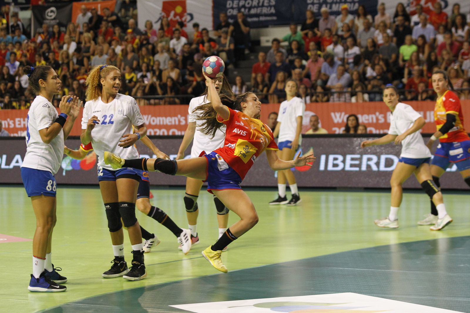 Fotogalería España-Grecia. Balonmano Femenino, fase clasificación Euro 2020