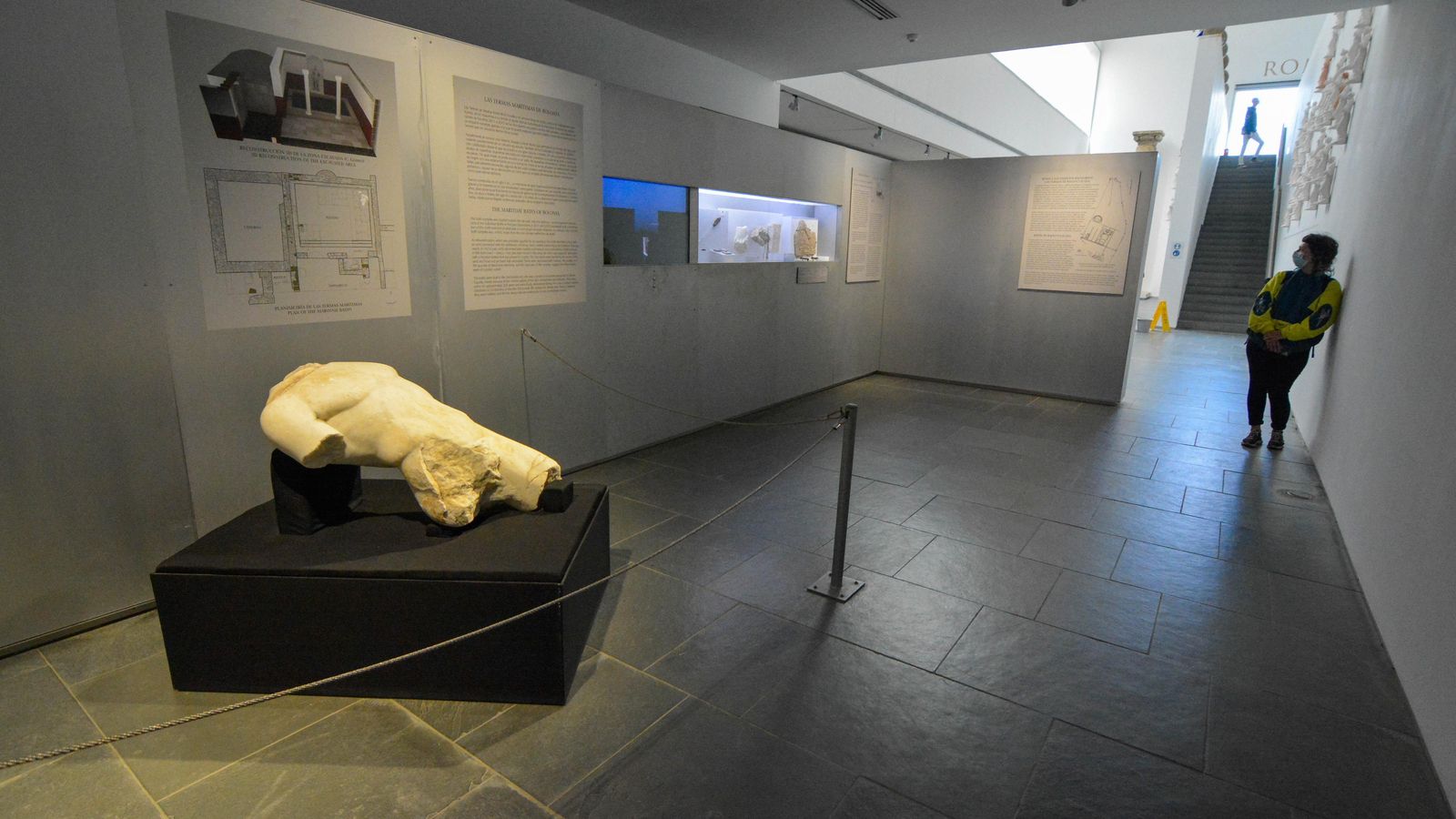 Sala del Centro de Interpretación de Baelo Claudia