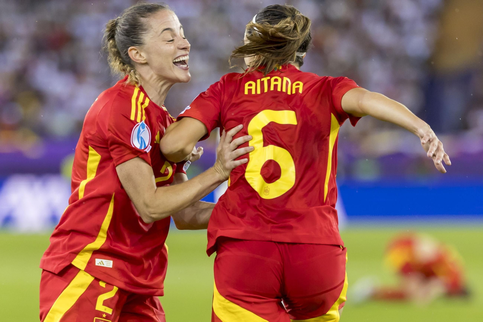Las mejores imágenes del pase a la final de España ante Alemania en la Eurocopa femenina
