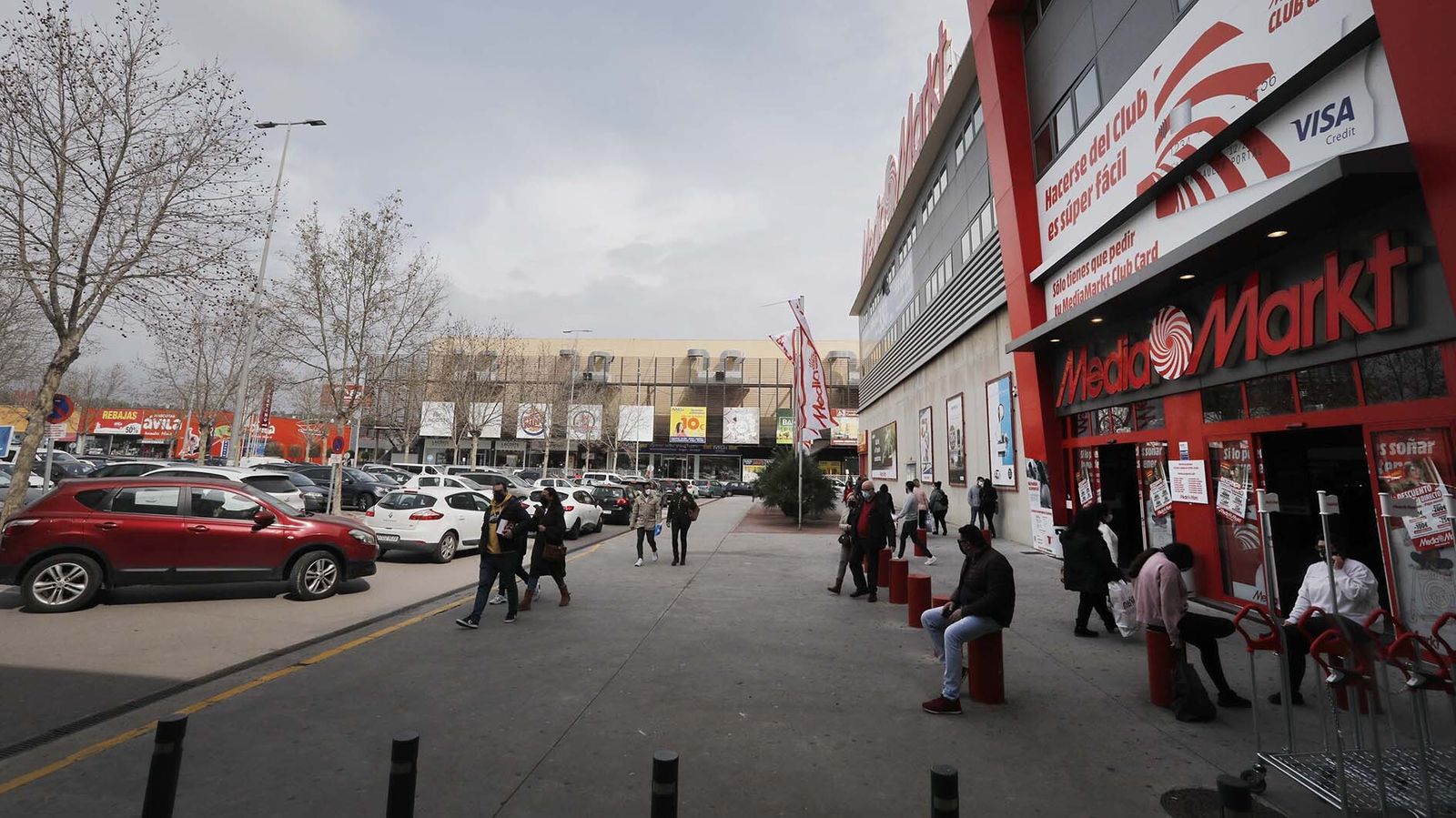 Las fotos del polígono de Palmones, tras el levantamiento del cierre  perimetral de Algeciras y Castellar