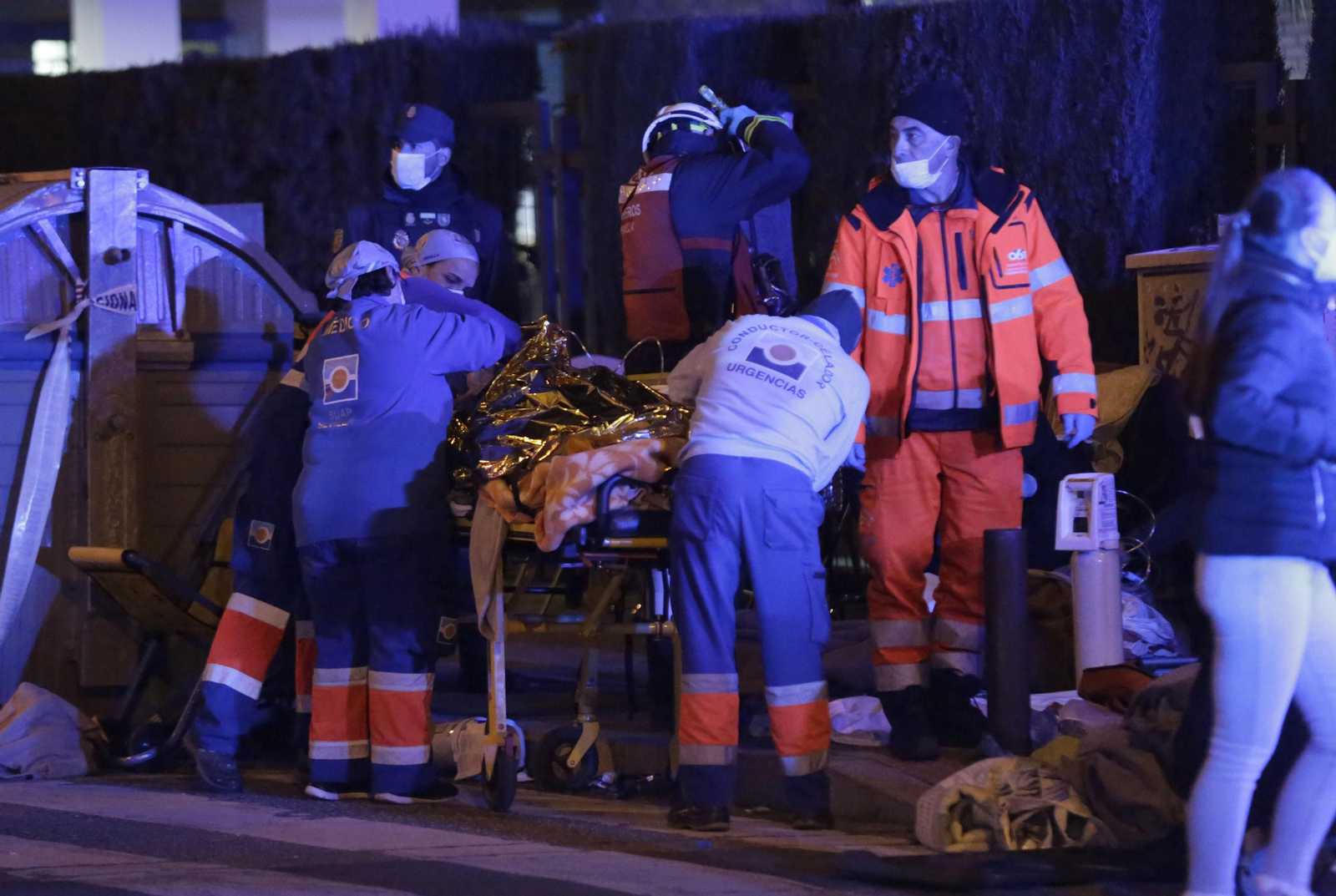 Incendio en residencia de ancianos