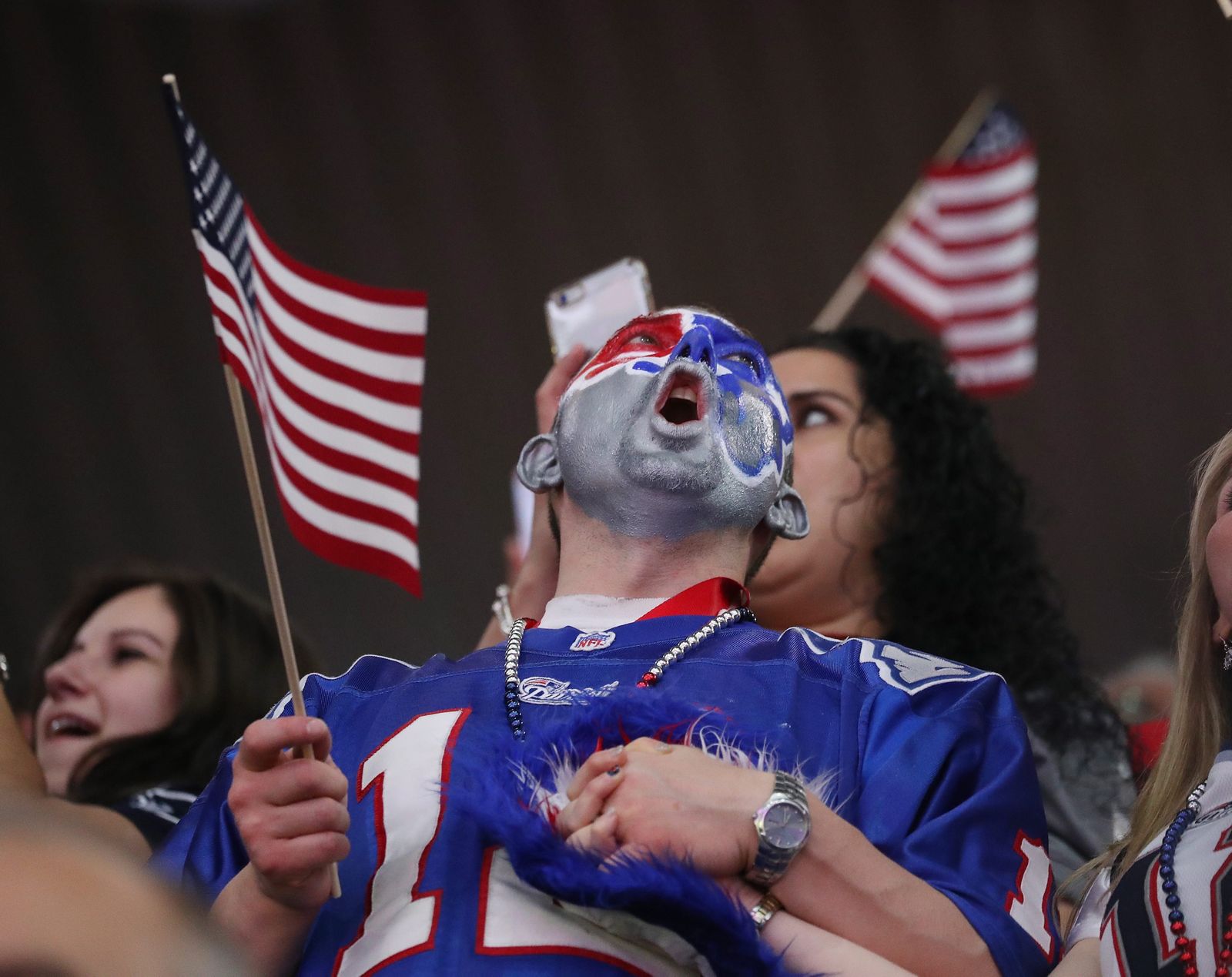 La final de la Super Bowl entre los Patriots y los Falcons