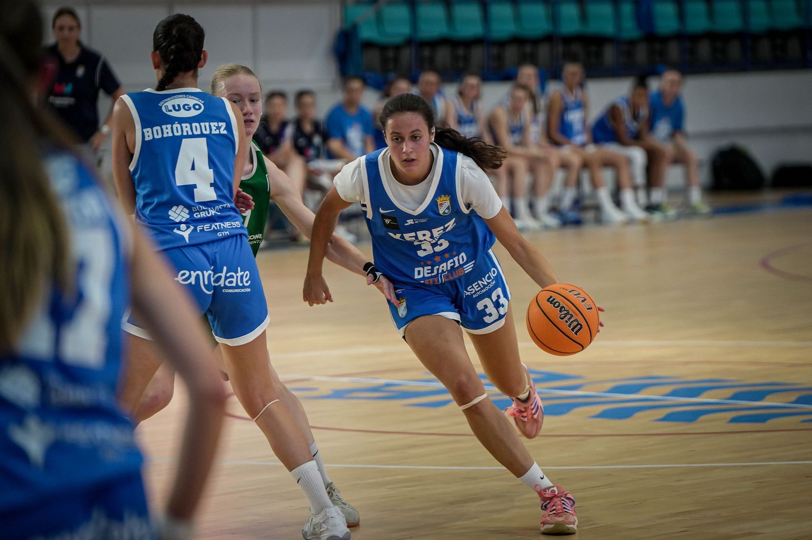 Imágenes del ascenso del Xerez CD Baloncesto a la Liga Femenina 2