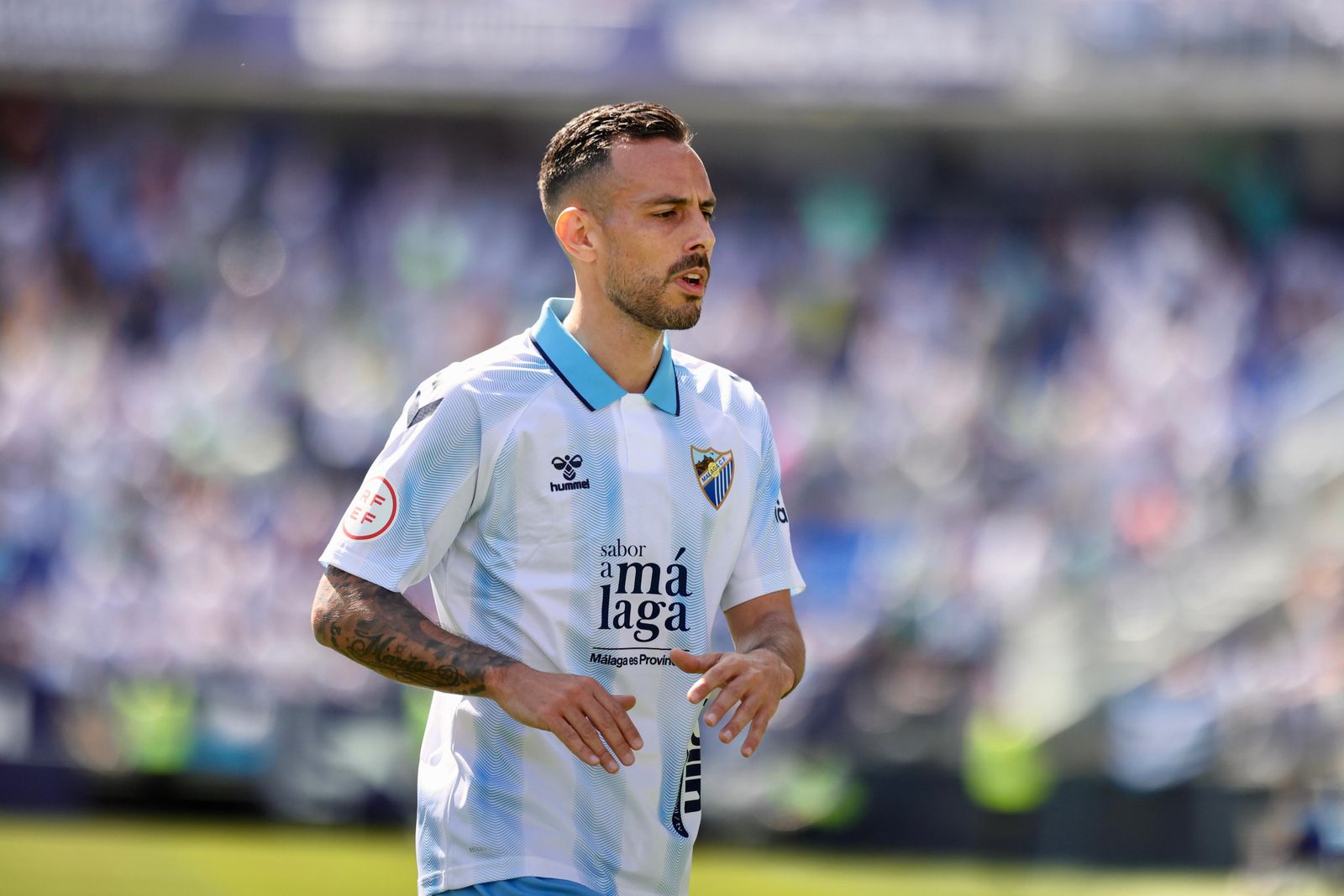 El Málaga CF - Intercity, en fotos