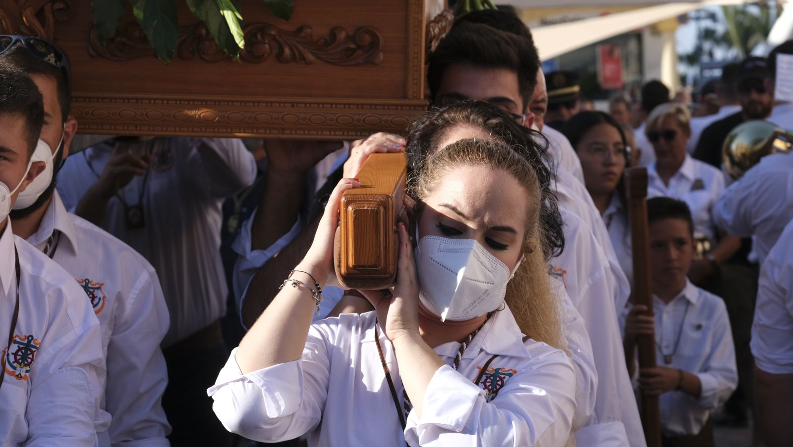 Imágenes de la procesión marinera de la Virgen del Carmen de Garrucha
