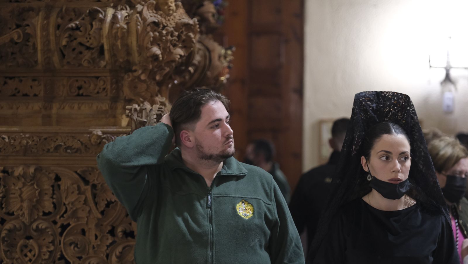 Procesión de Macarena en Almería, en imágenes.